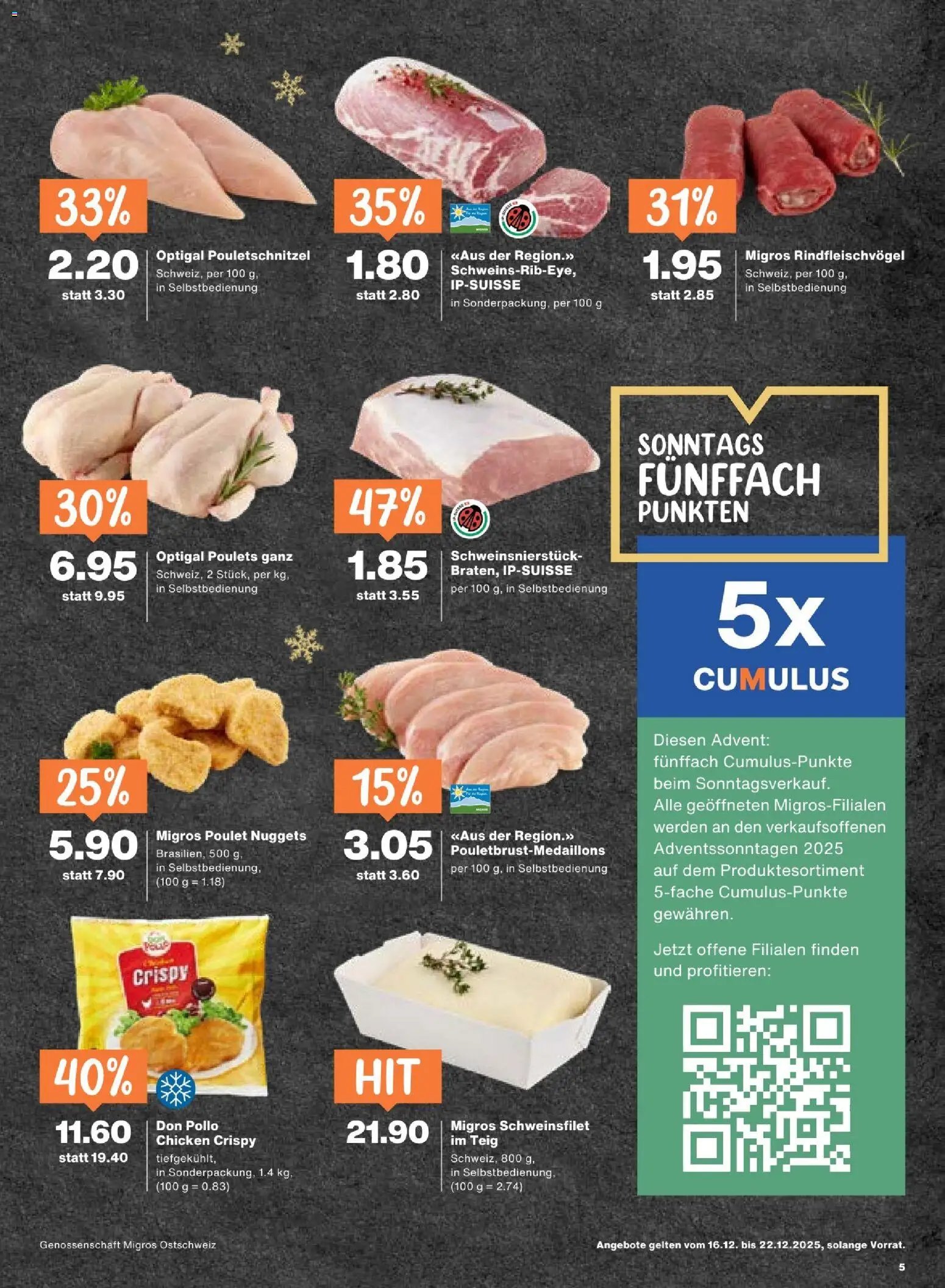 Migros Aktionen (2025-12-16 - 2025-12-22) | 5
