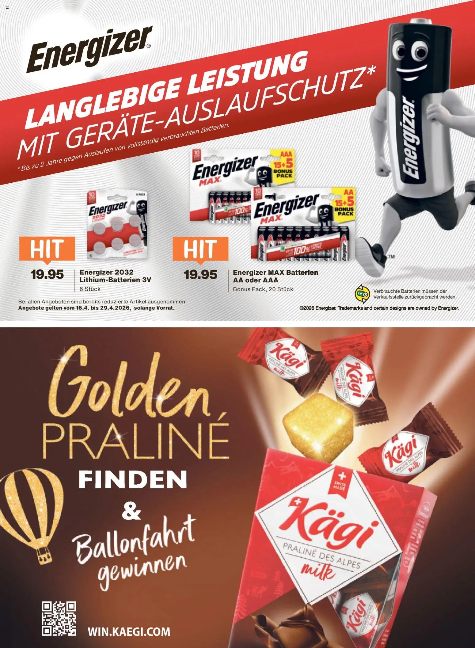 Migros aktionen Magazin (2026-04-15 - 2026-04-20)