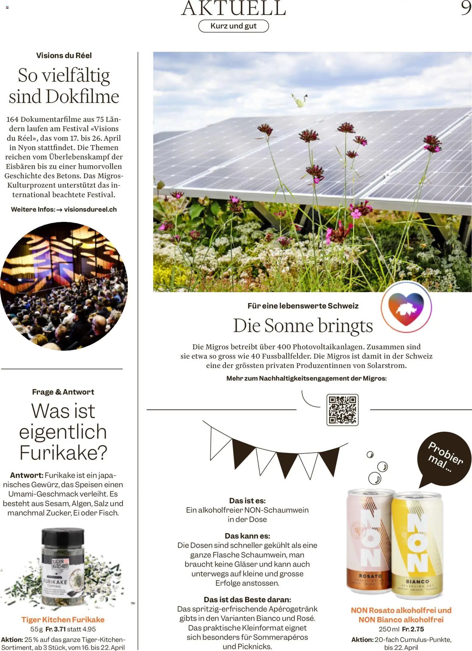 Migros aktionen Magazin (2026-04-15 - 2026-04-20)