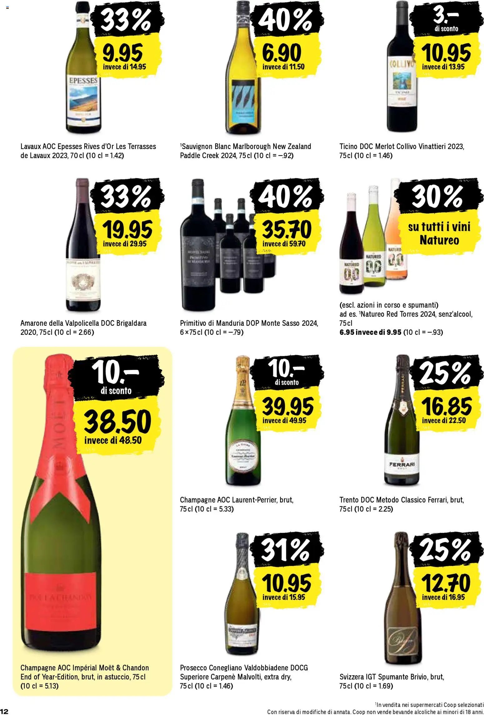 Coop - Una settimana di azioni (2025-11-20 - 2025-11-26)