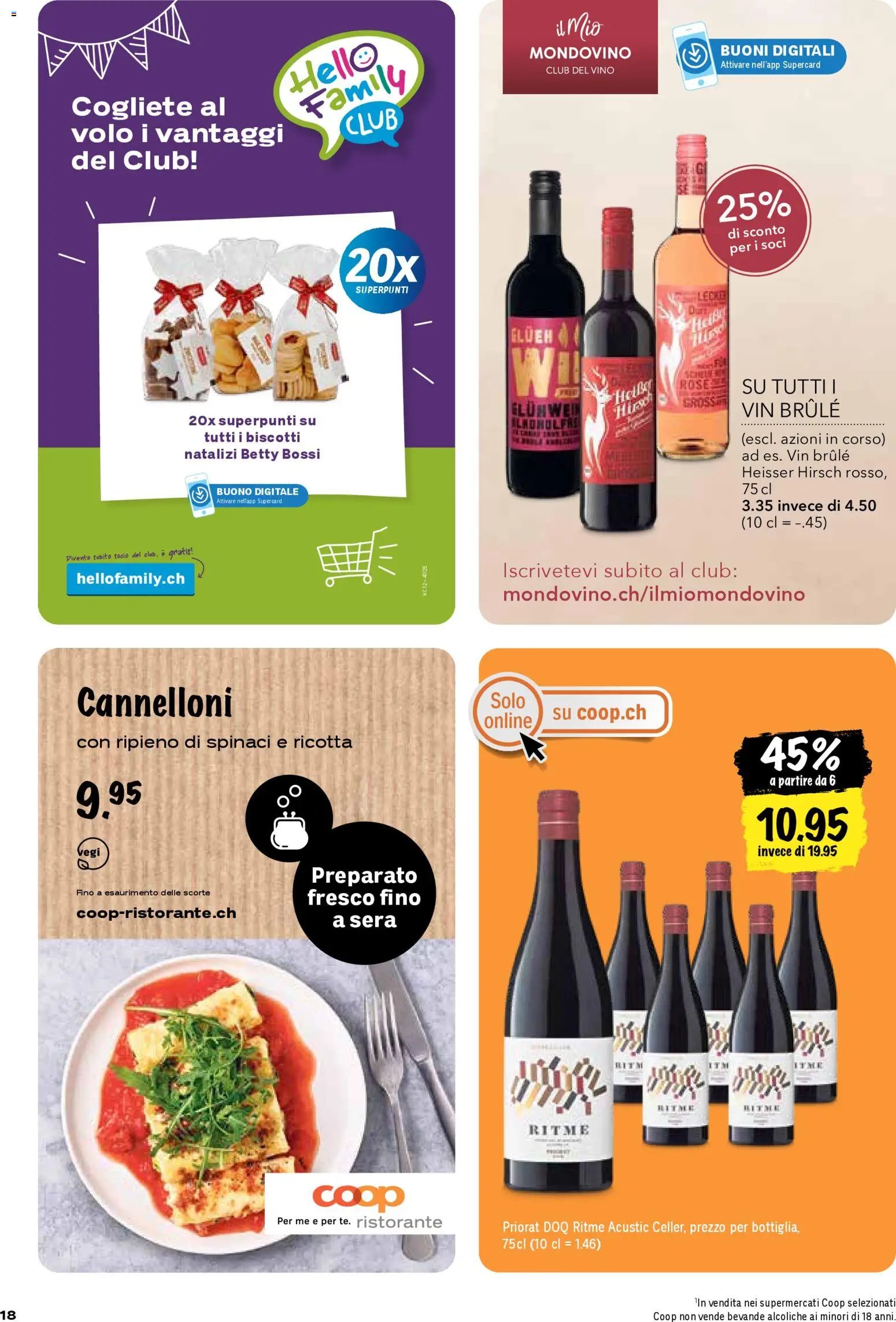 Coop - Una settimana di azioni (2025-11-20 - 2025-11-26)