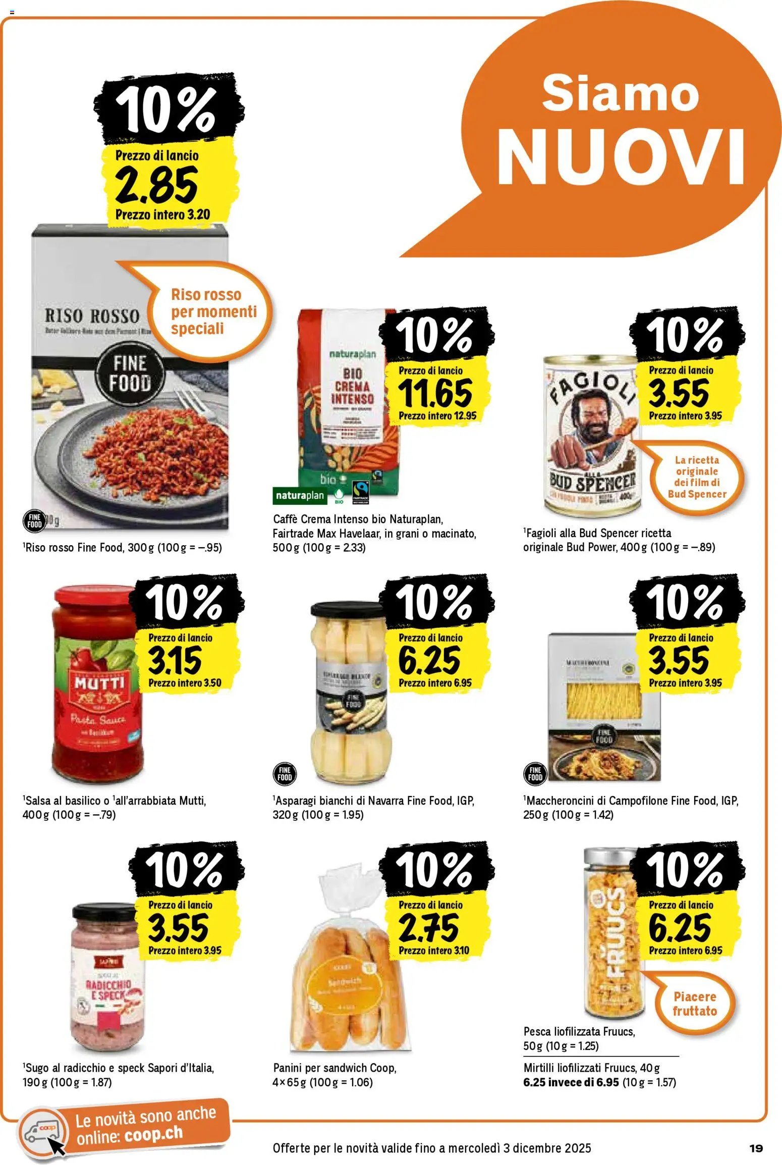 Coop - Una settimana di azioni (2025-11-20 - 2025-11-26)