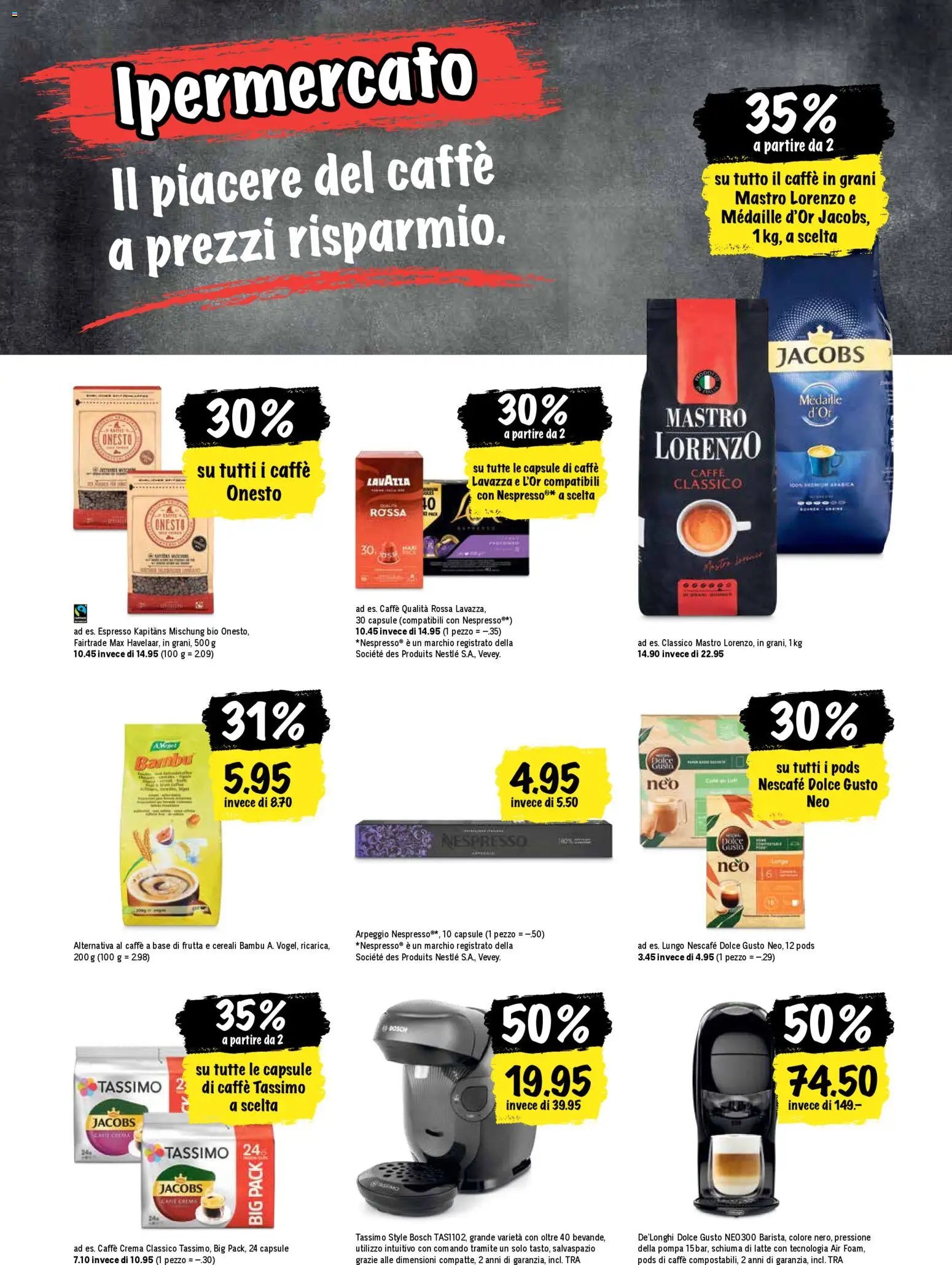 Coop - Una settimana di azioni (2025-11-20 - 2025-11-26)