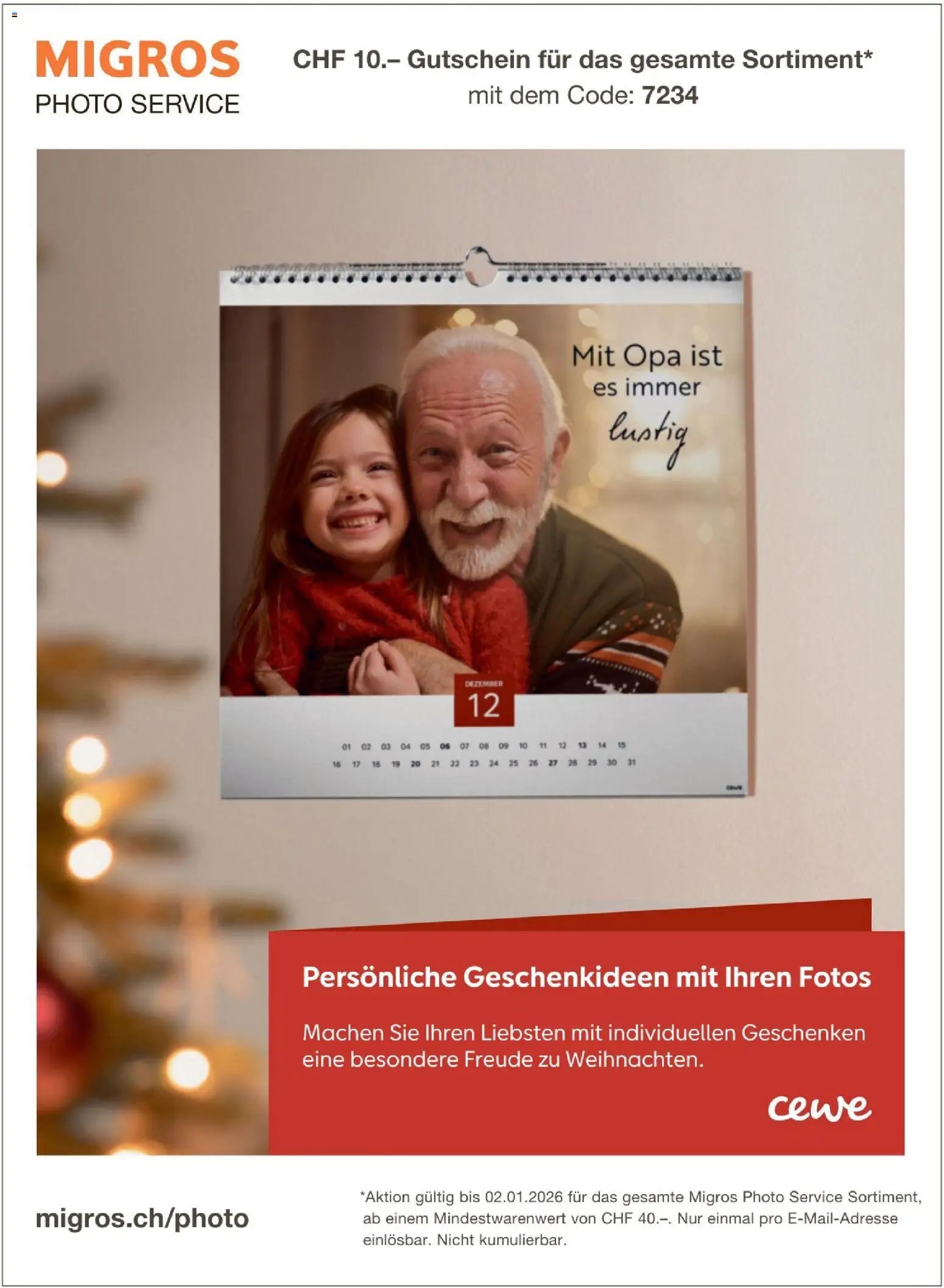 Migros - Magazin (2025-12-09 - 2025-12-15) | 34