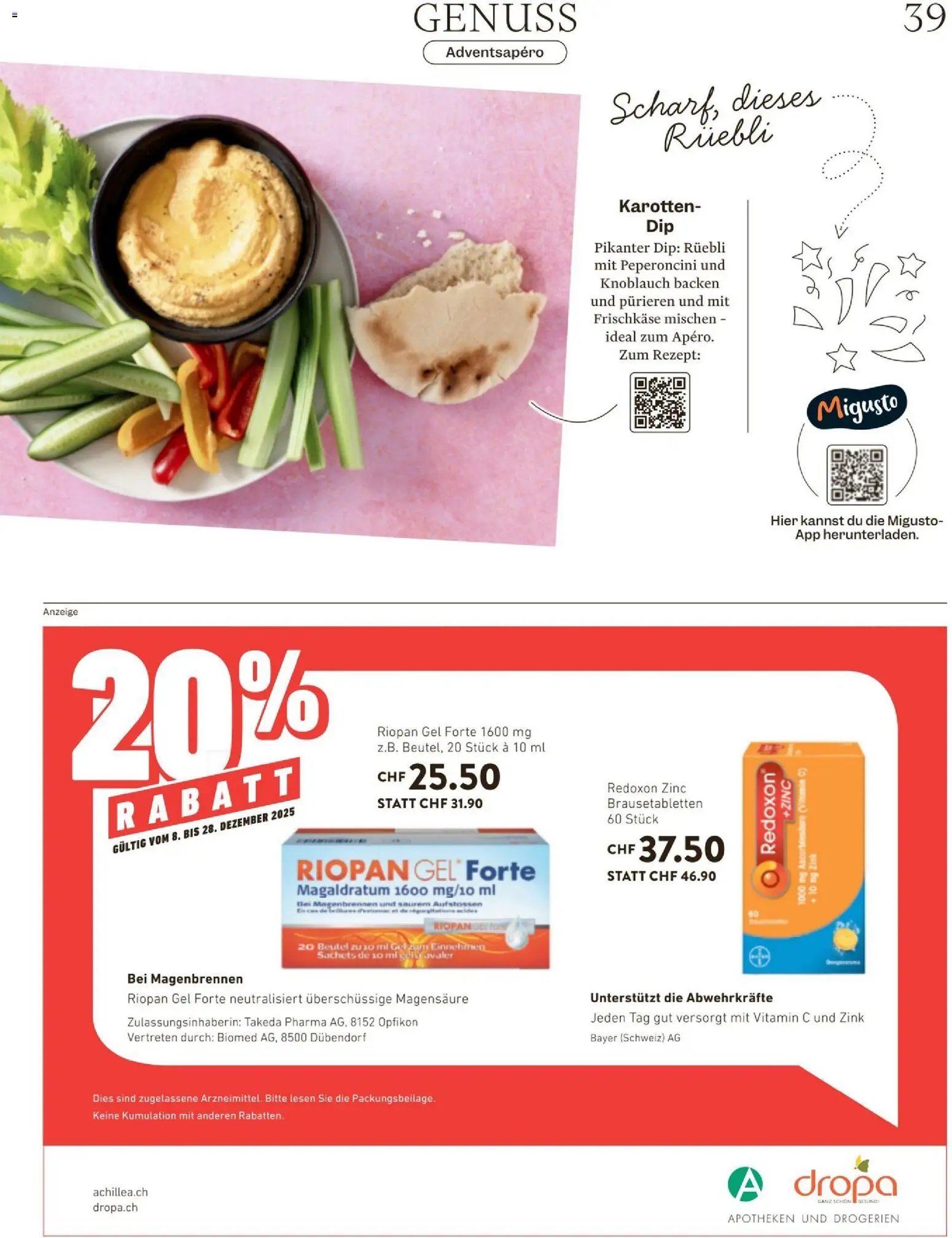Migros - Magazin (2025-12-09 - 2025-12-15) | 39