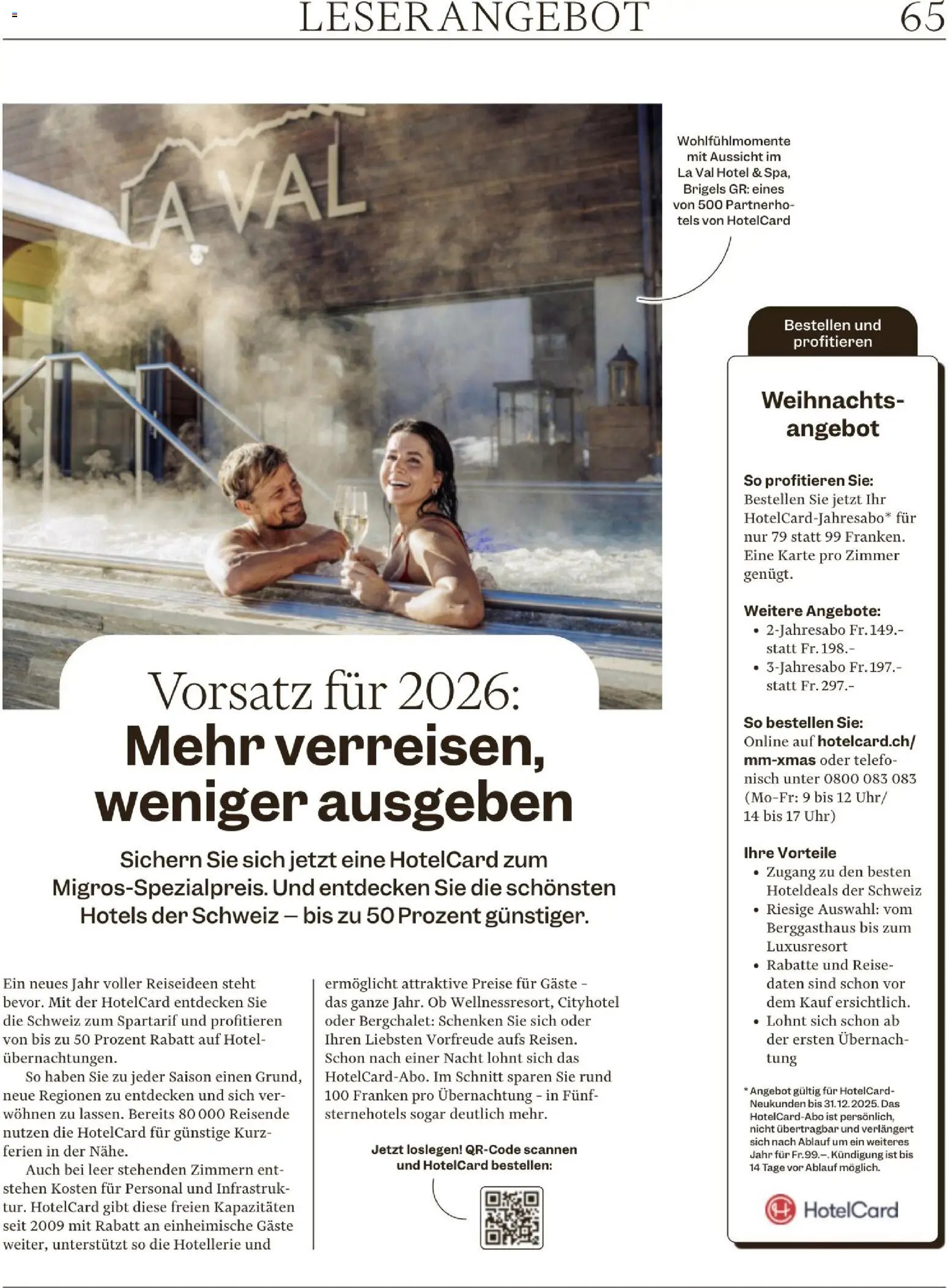 Migros - Magazin (2025-12-09 - 2025-12-15) | 65