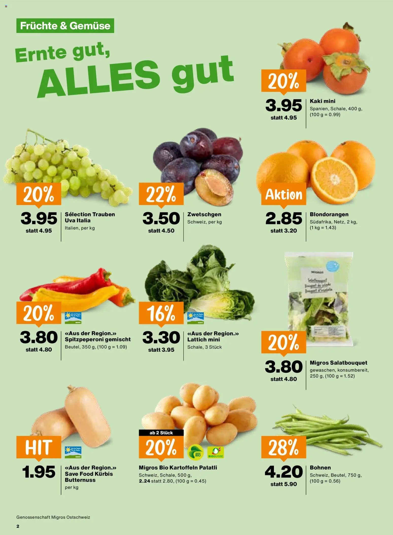 Migros aktionen