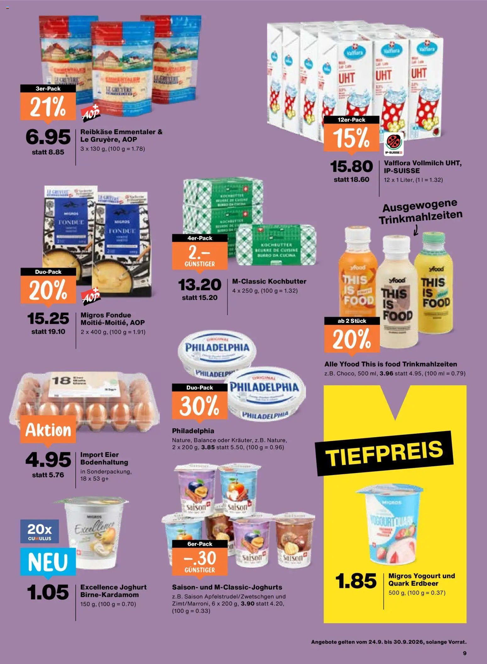Migros aktionen
