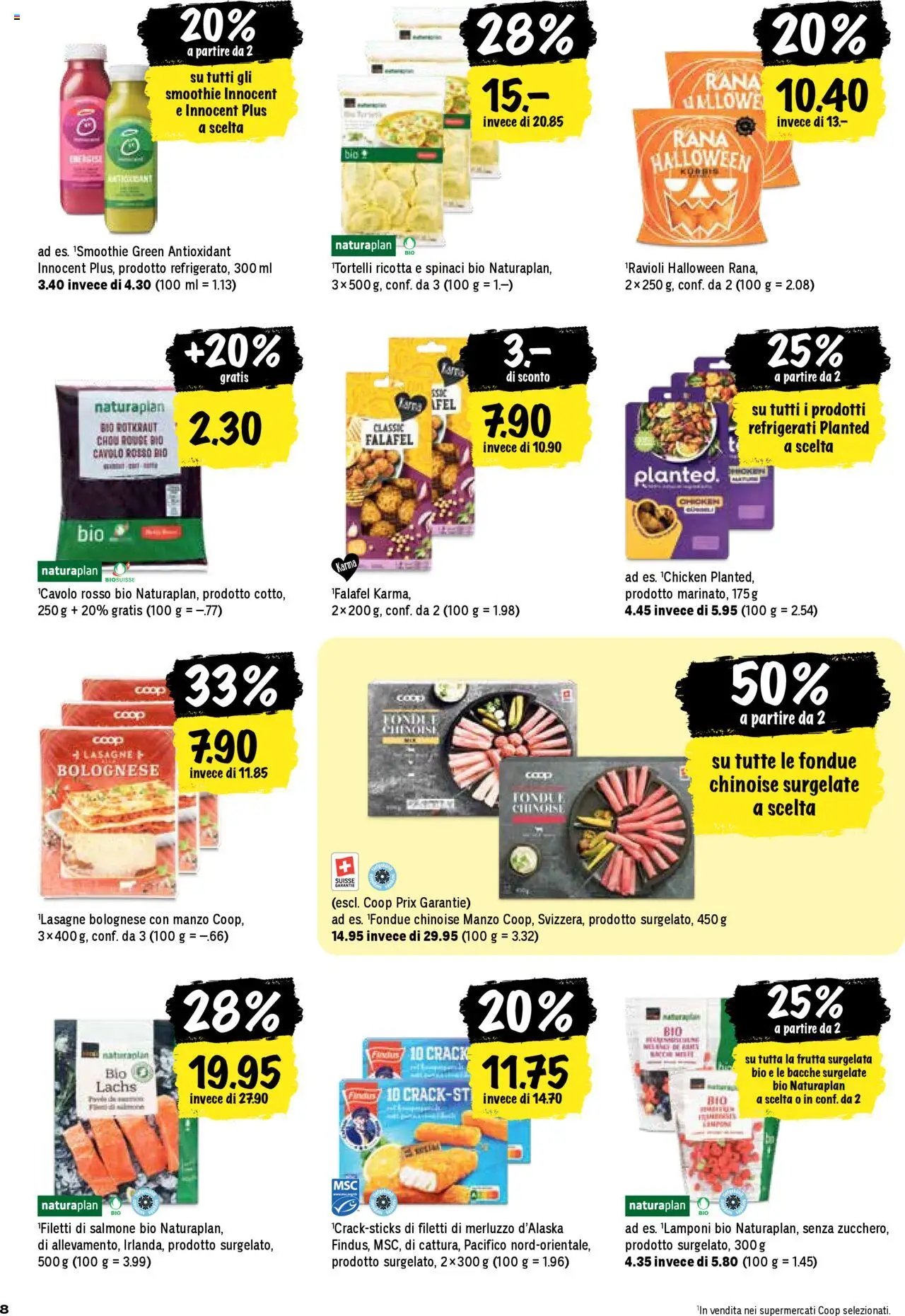 Coop - Una settimana di azioni (2025-10-23 - 2025-10-29)