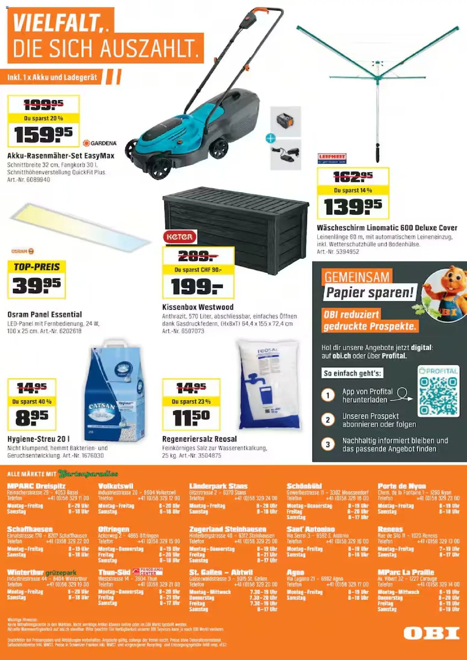 OBI aktionen (2026-03-18 - 2026-03-31) | 16