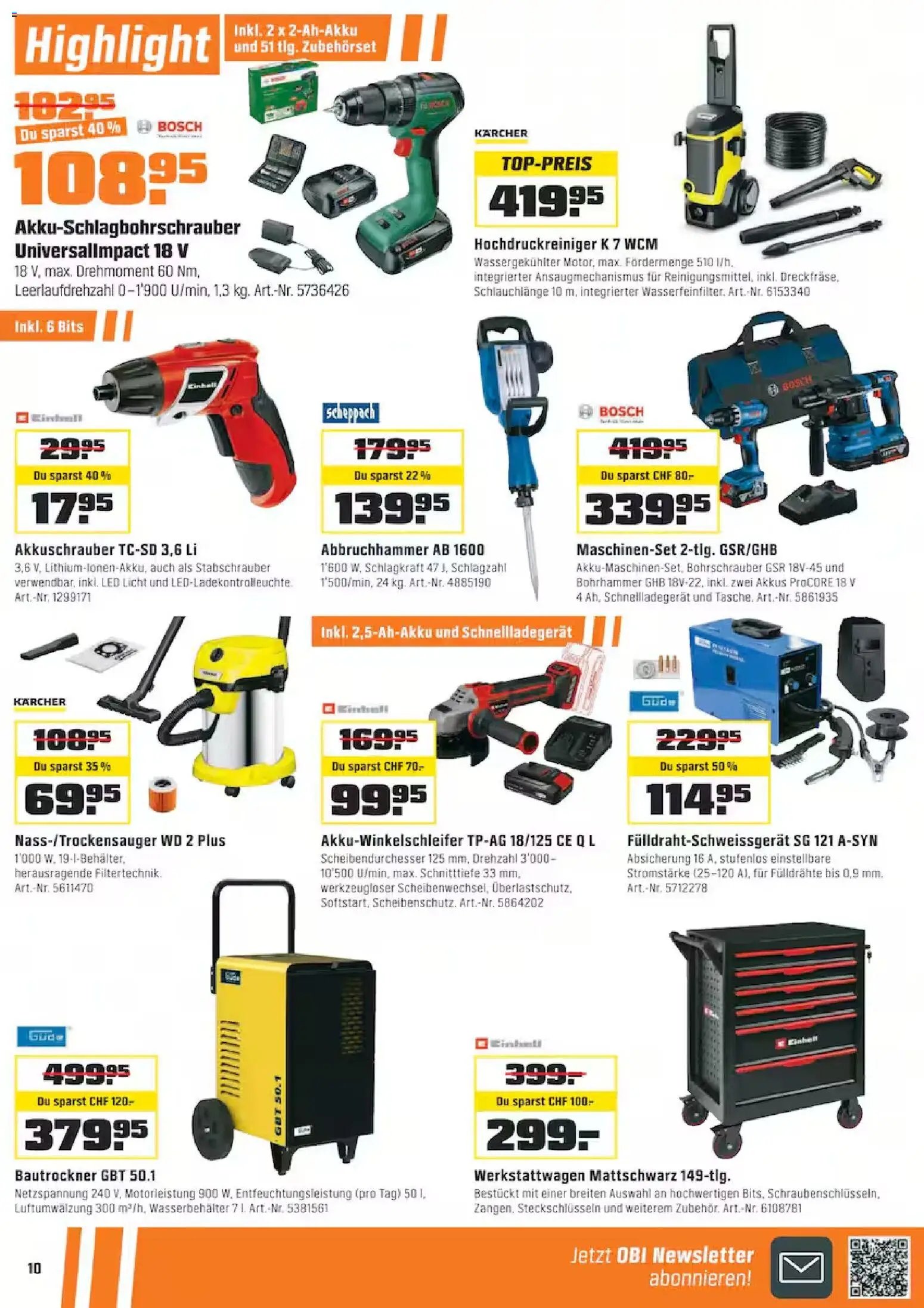 OBI aktionen (2026-03-18 - 2026-03-31) | 10