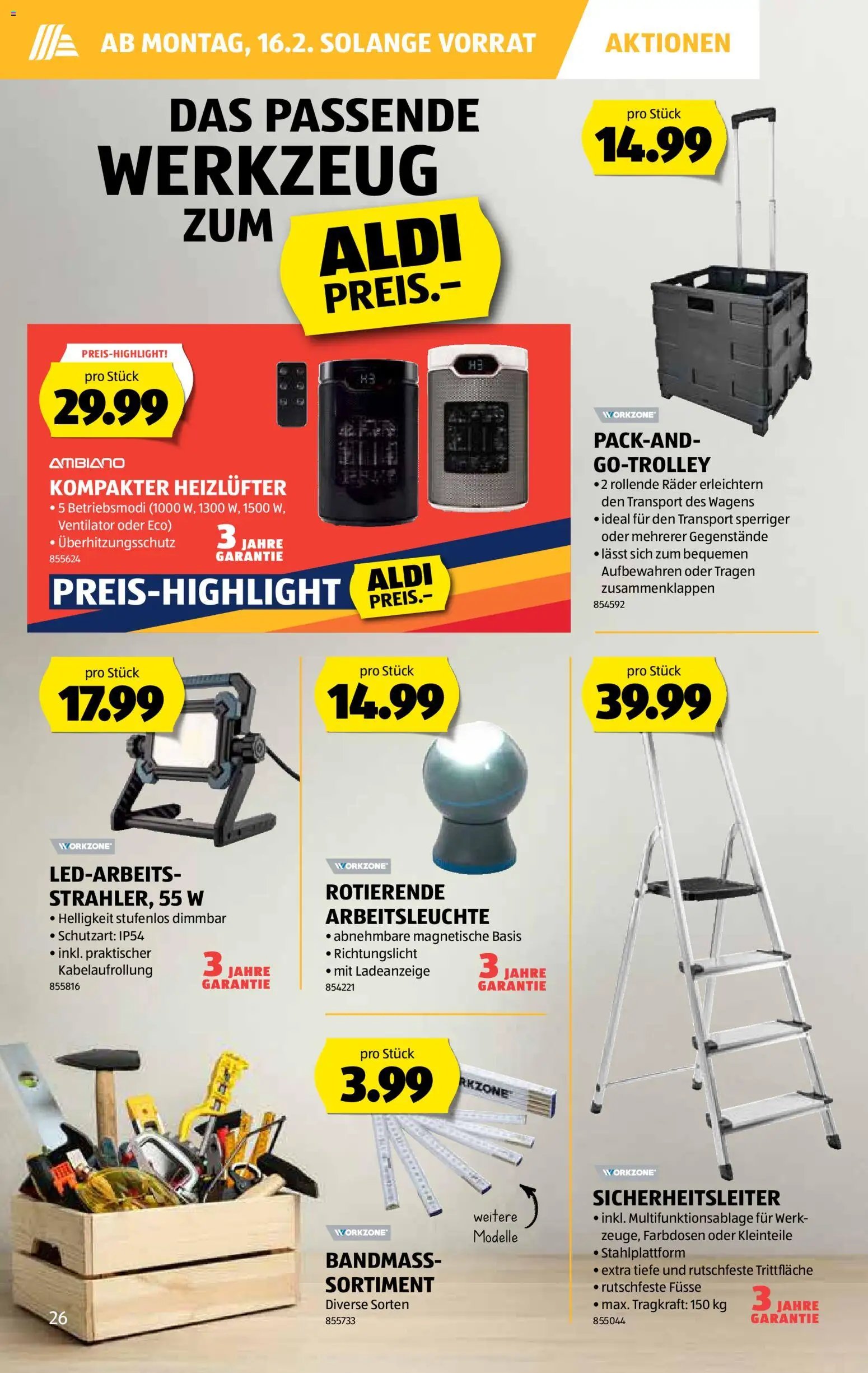 Aldi Aktionen (2026-02-12 - 2026-02-18)