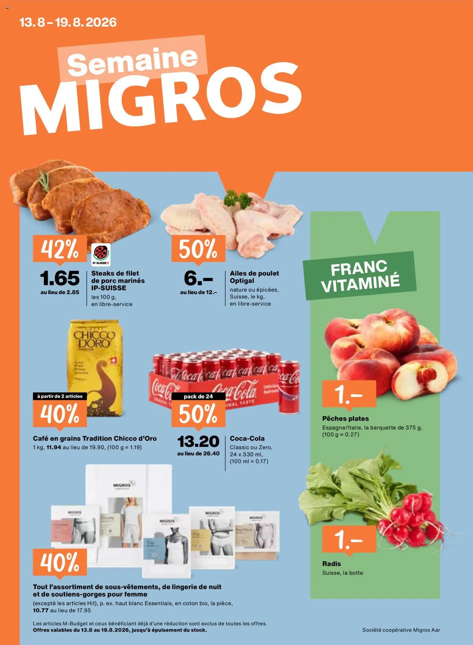 Migros aktionen FR