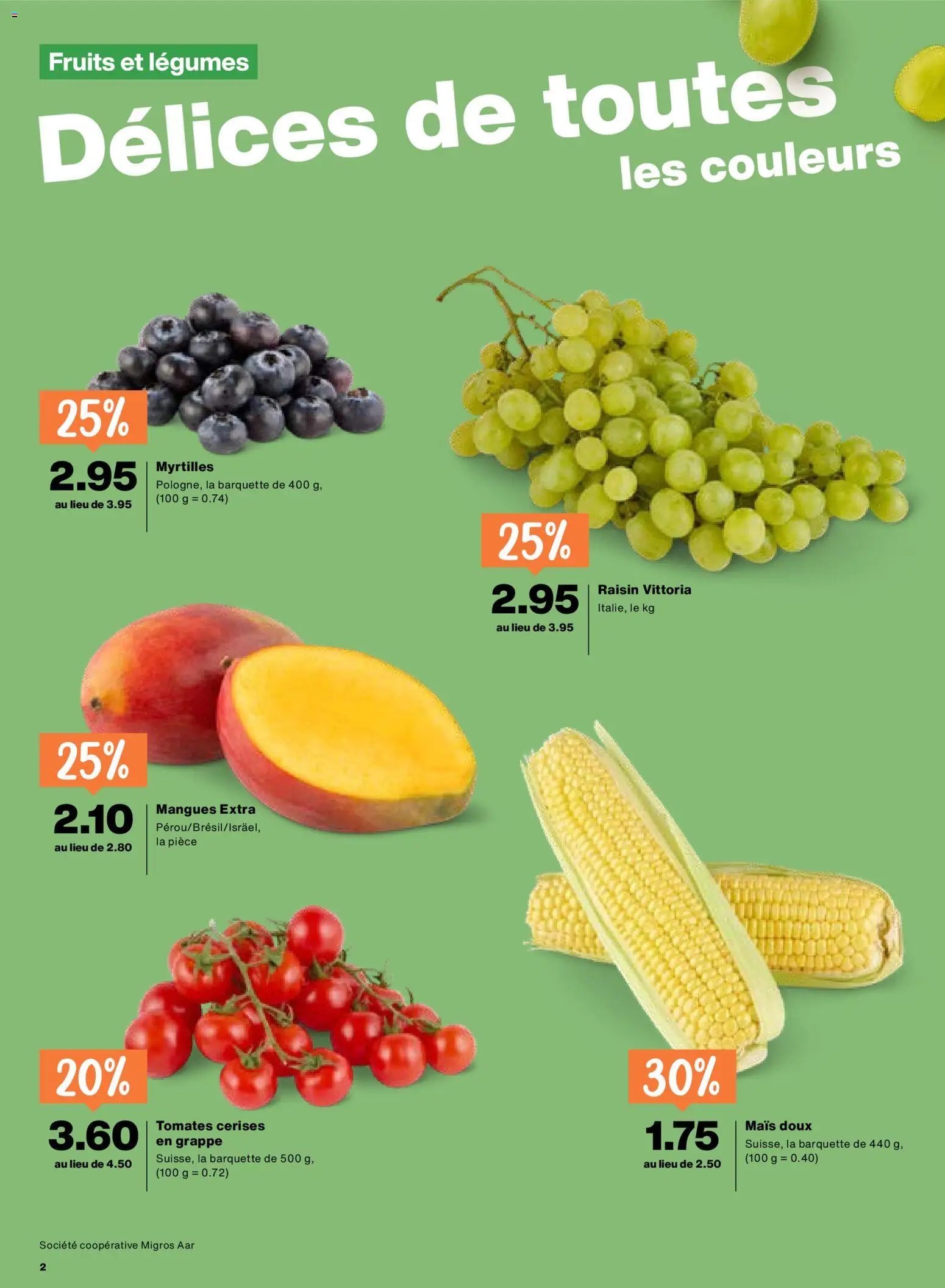 Migros aktionen FR