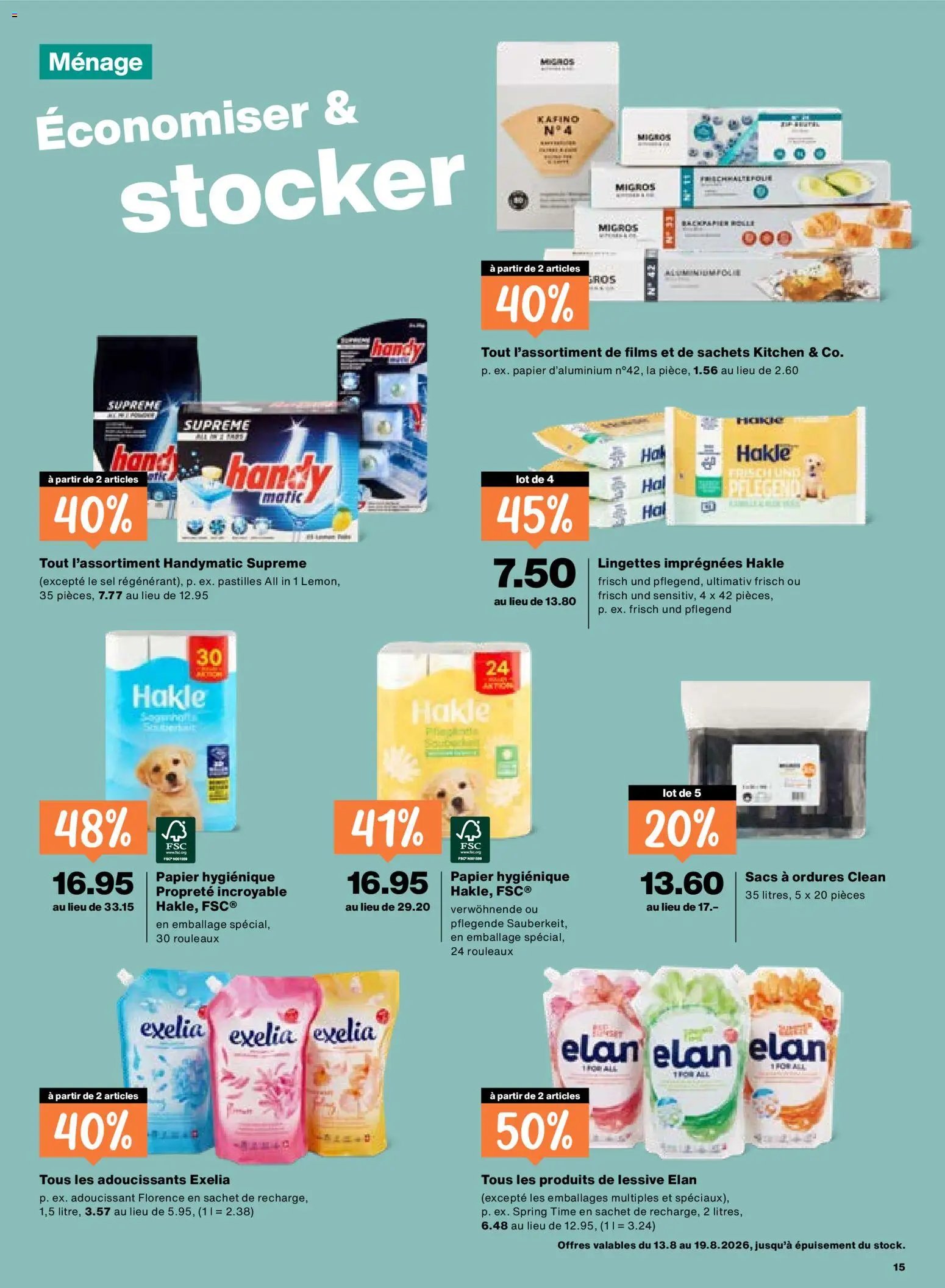 Migros aktionen FR