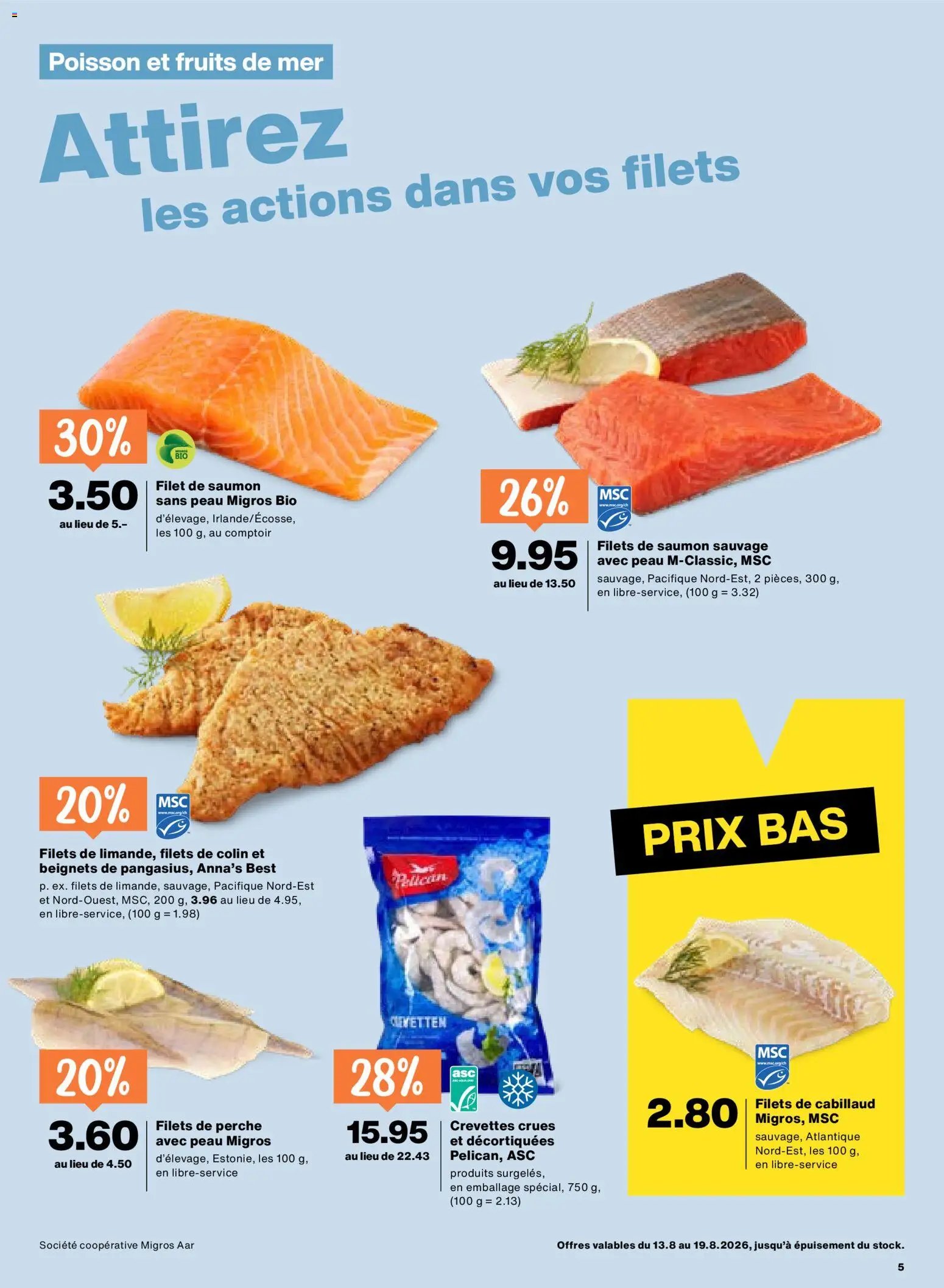 Migros aktionen FR