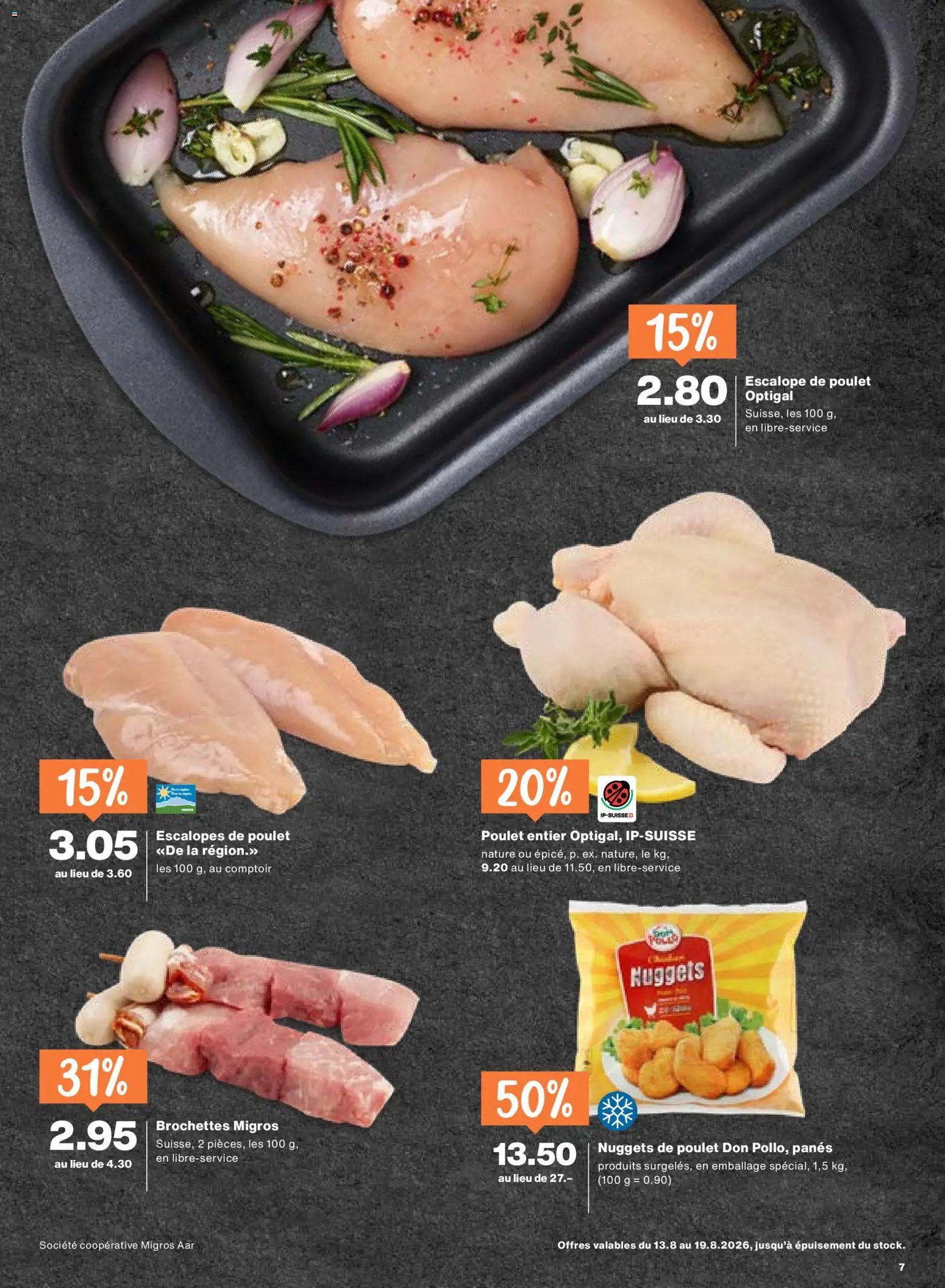 Migros aktionen FR