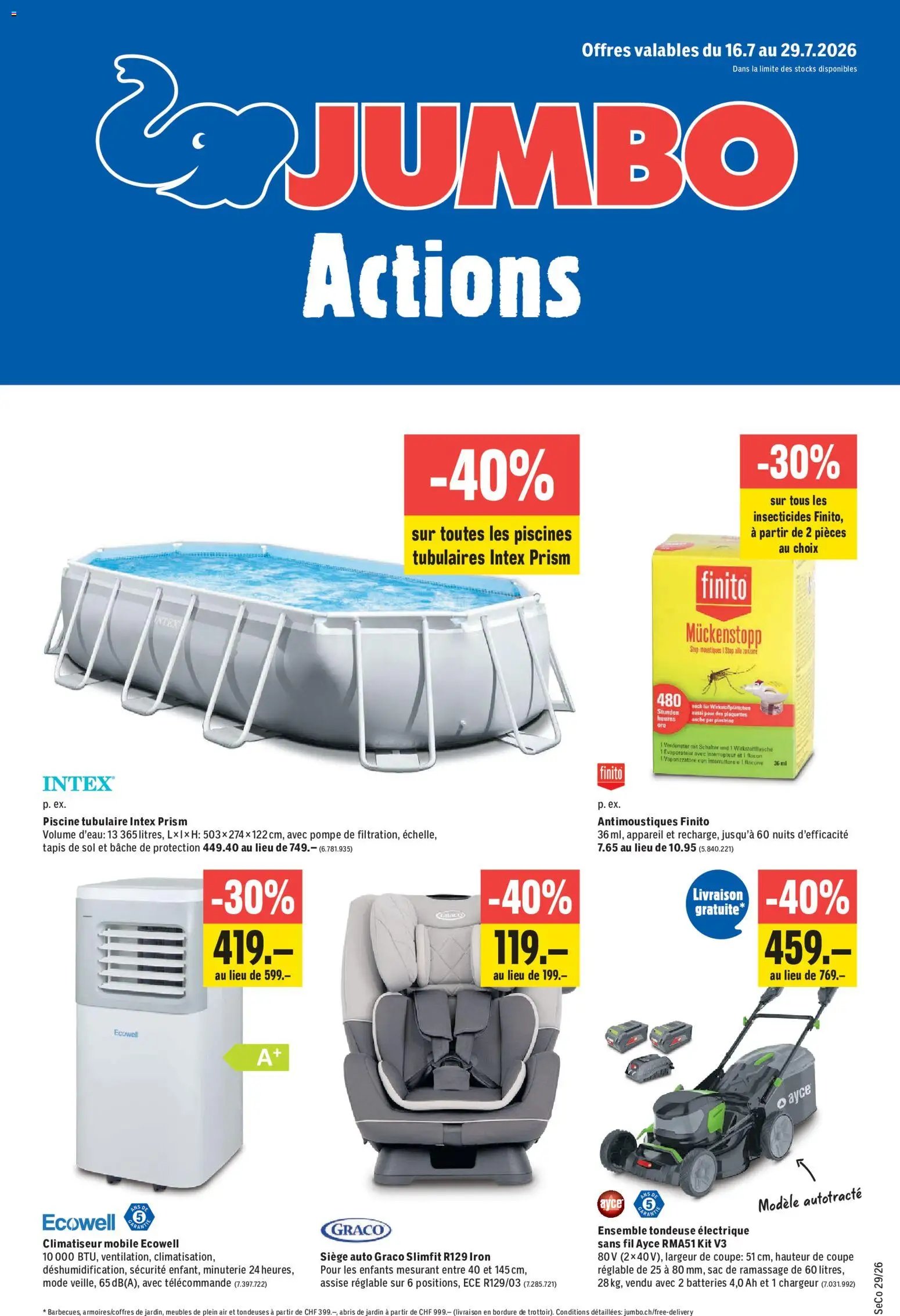 Jumbo aktionen FR