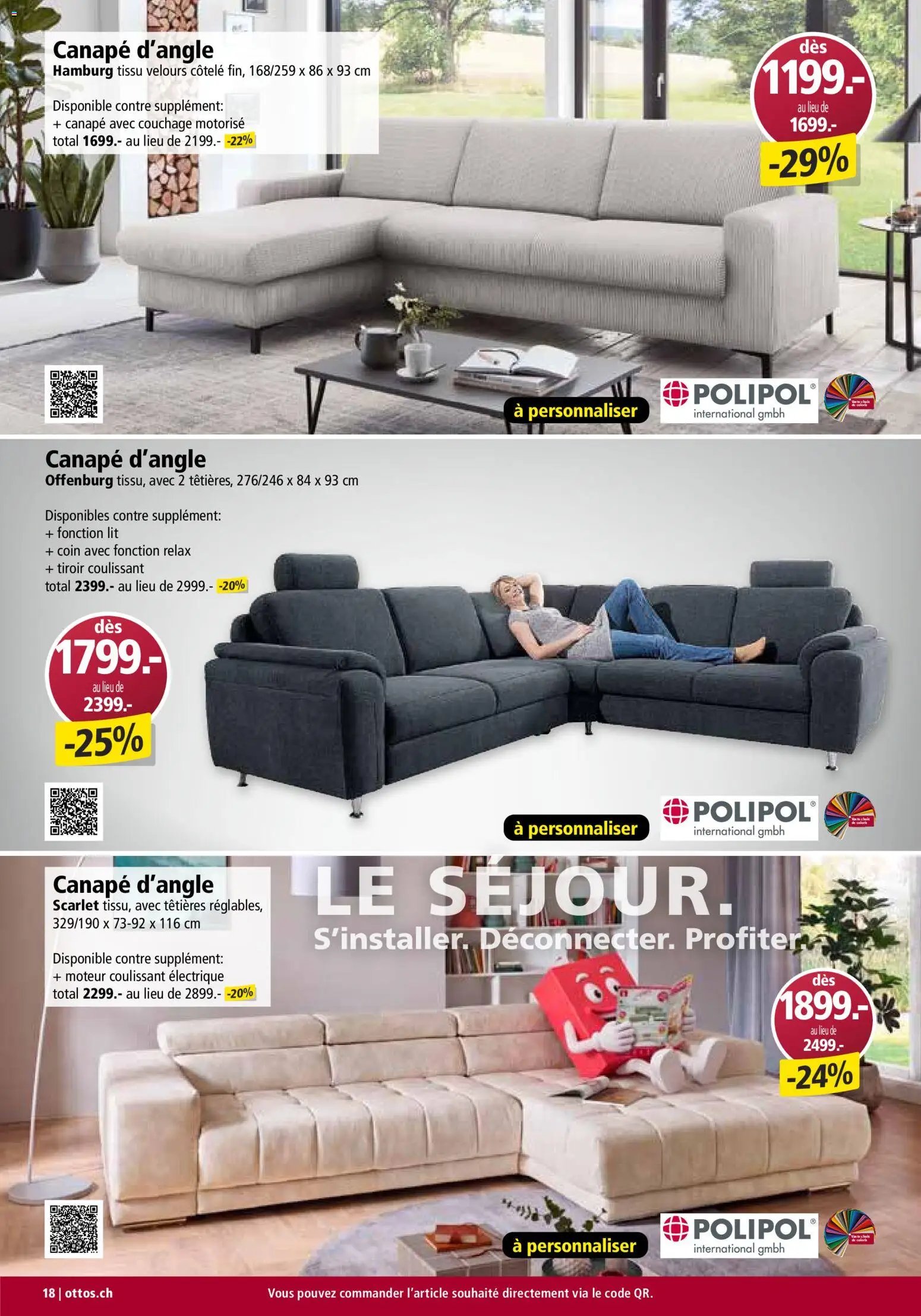 Otto's aktionen Meubles