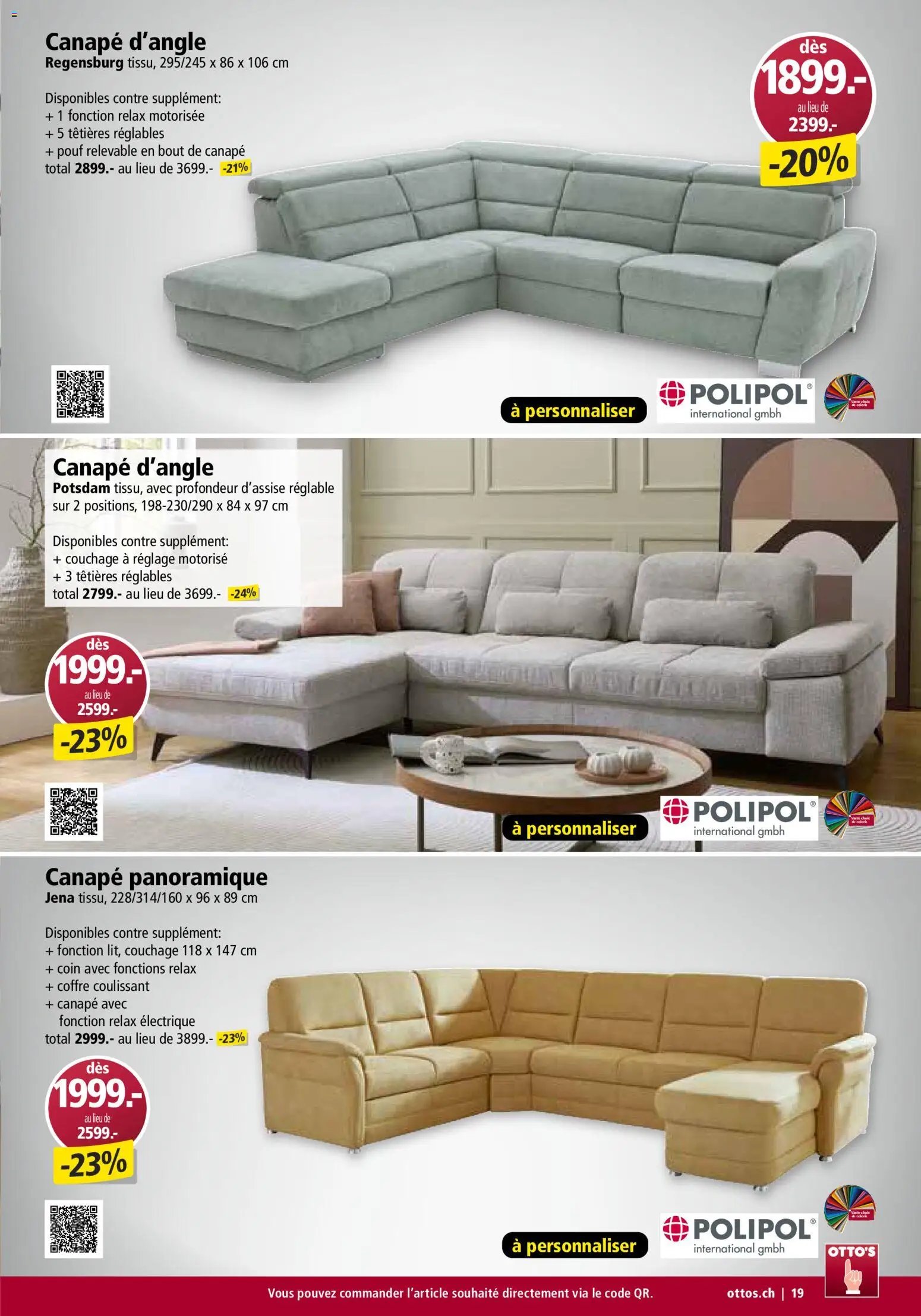 Otto's aktionen Meubles