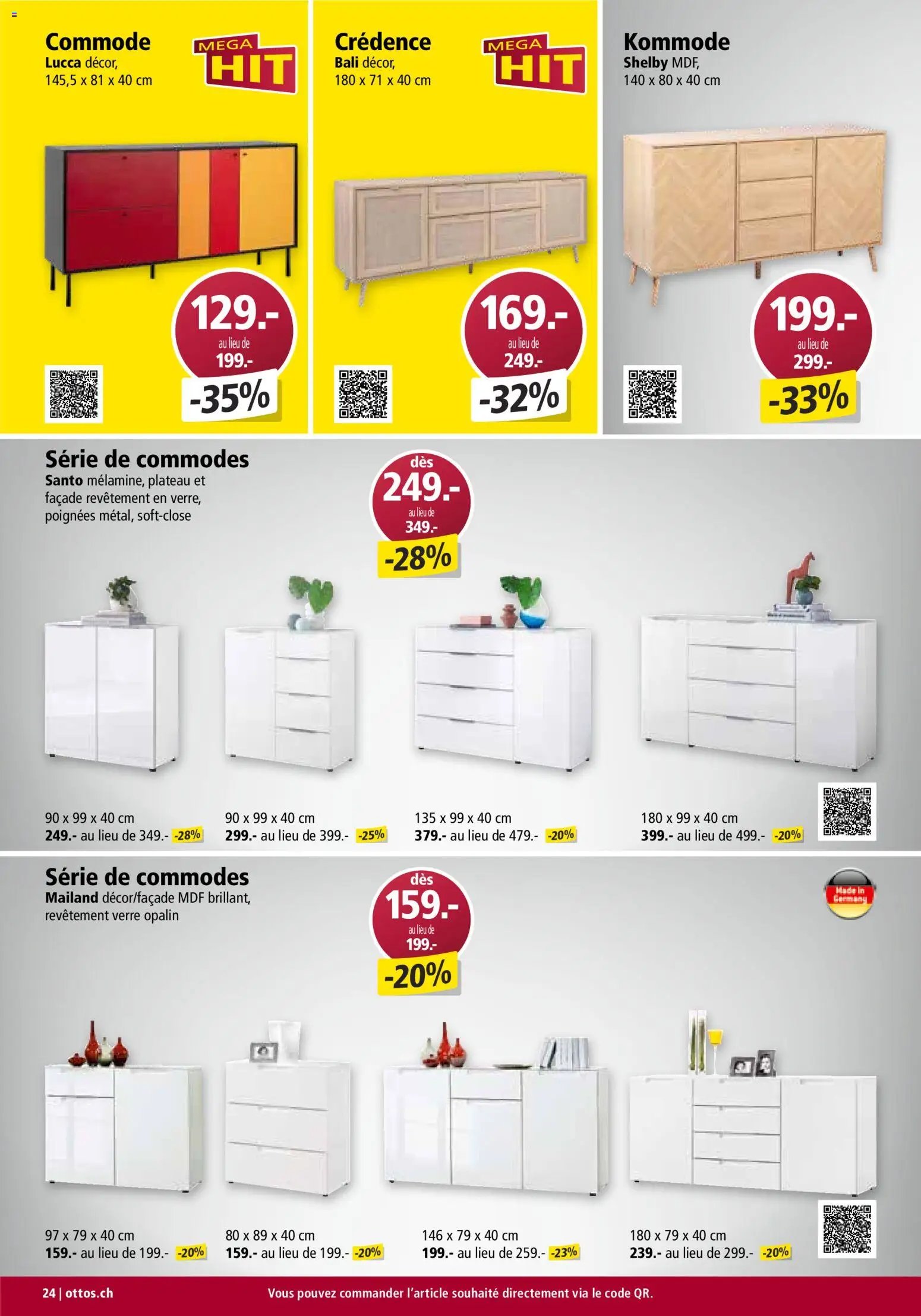 Otto's aktionen Meubles