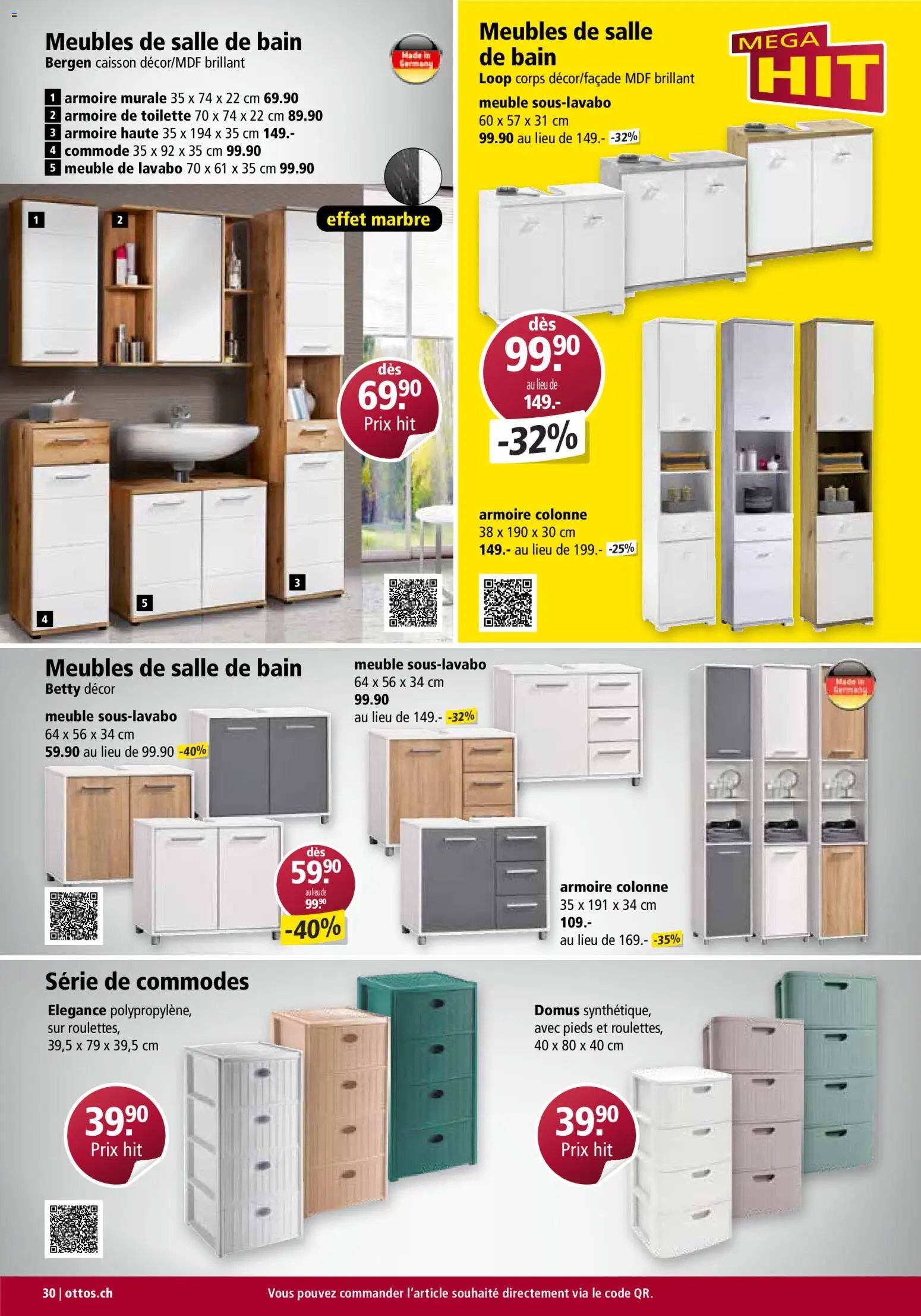 Otto's aktionen Meubles
