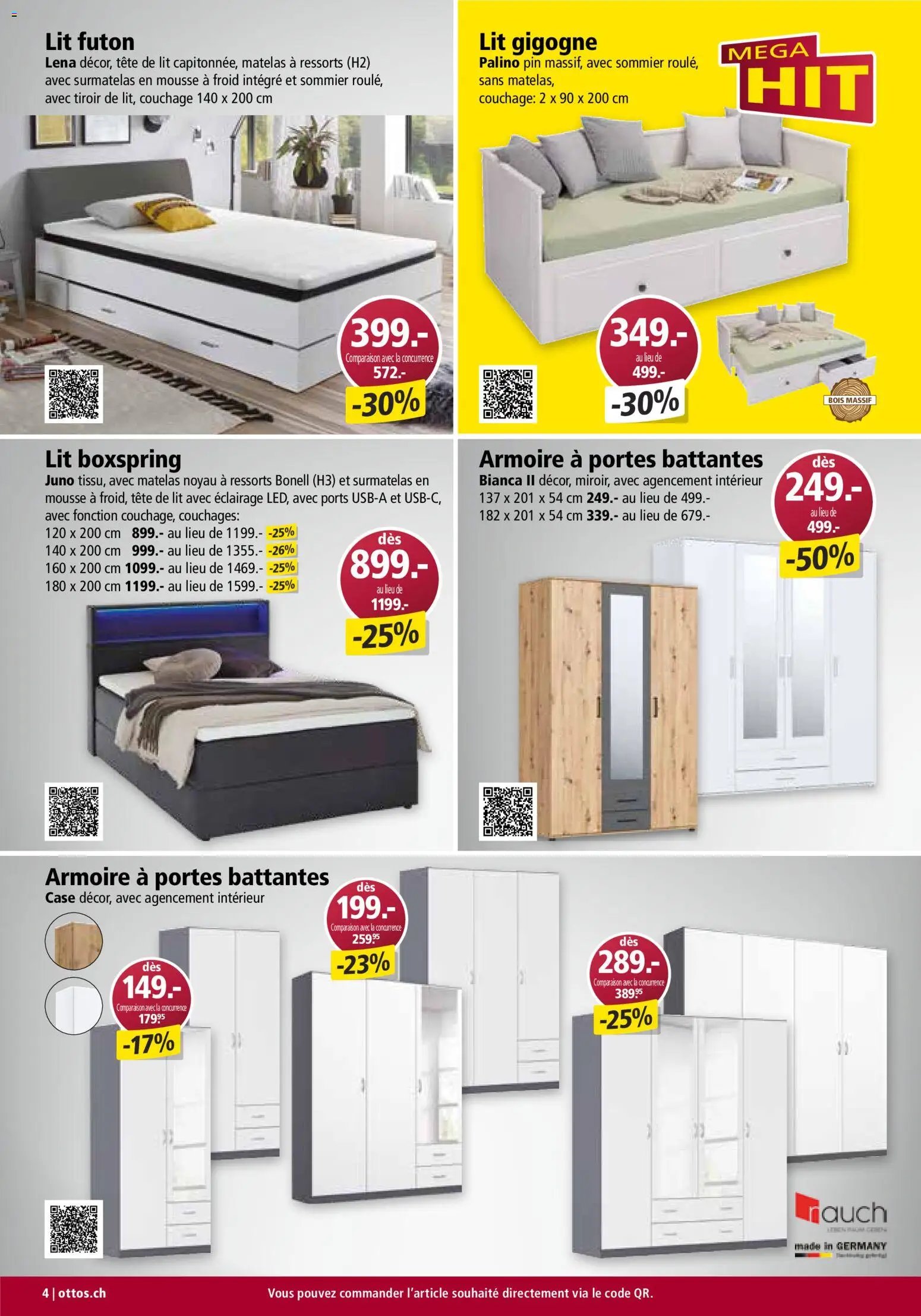 Otto's aktionen Meubles