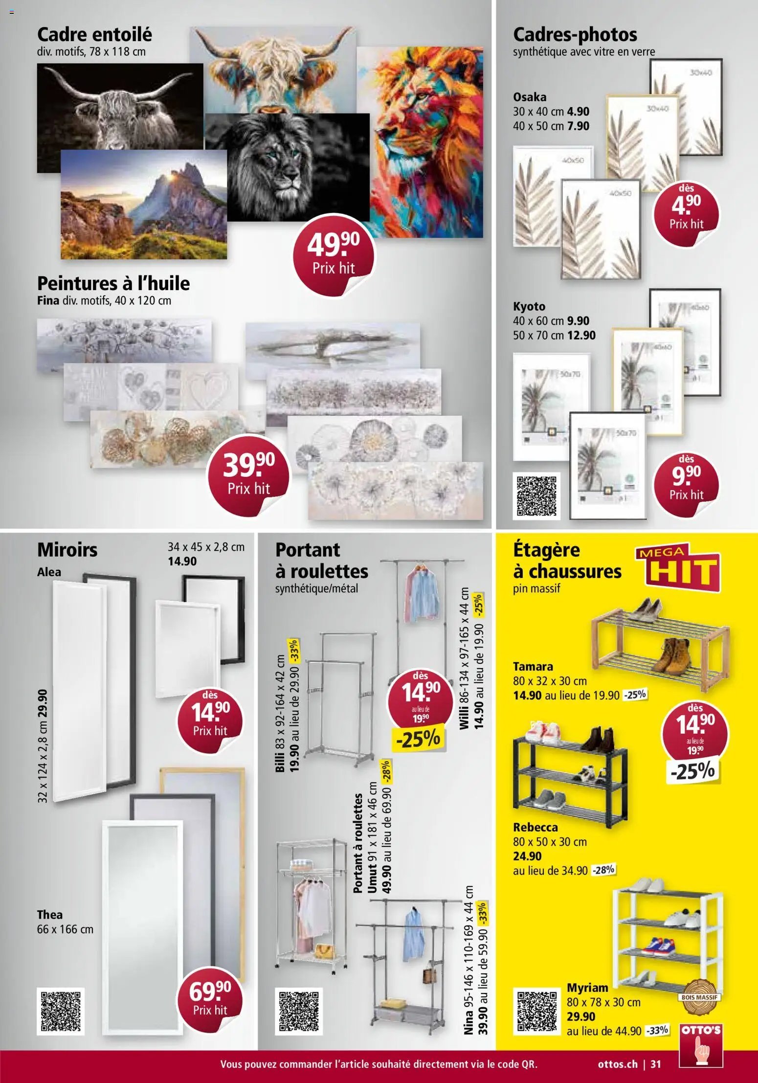 Otto's aktionen Meubles