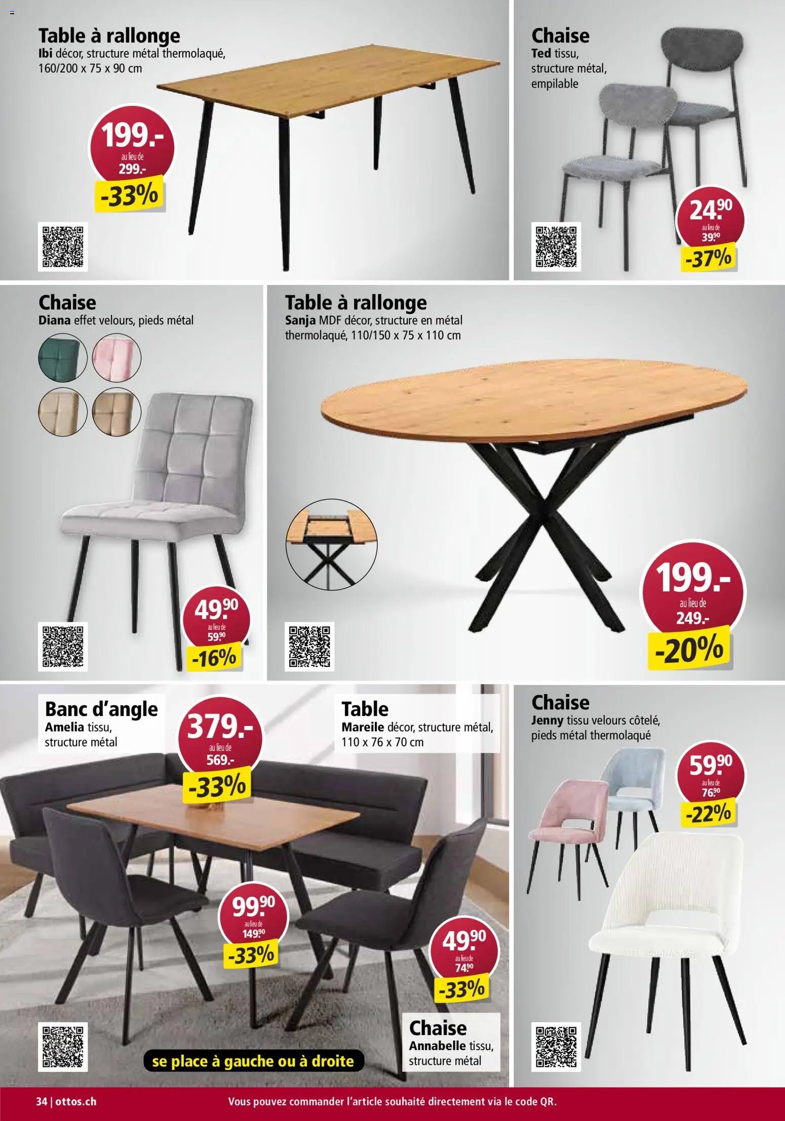 Otto's aktionen Meubles