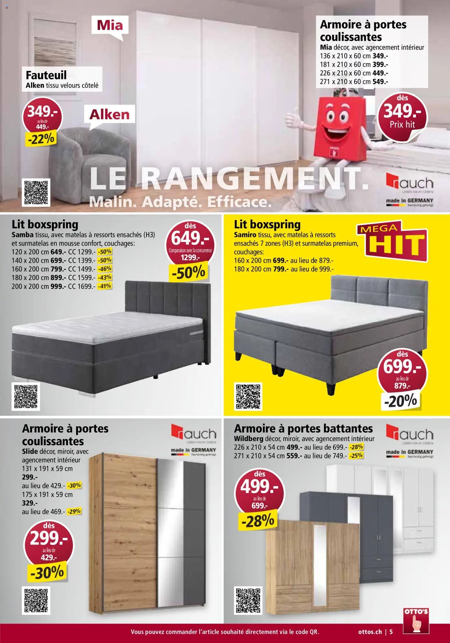 Otto's aktionen Meubles