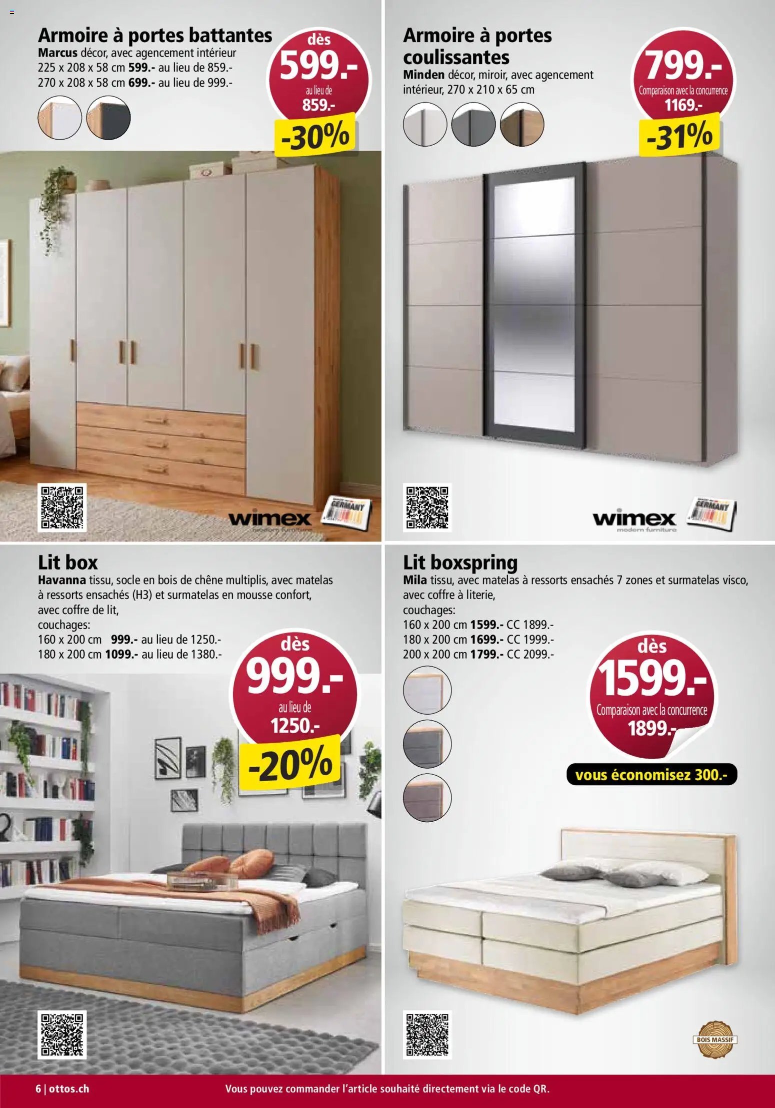 Otto's aktionen Meubles