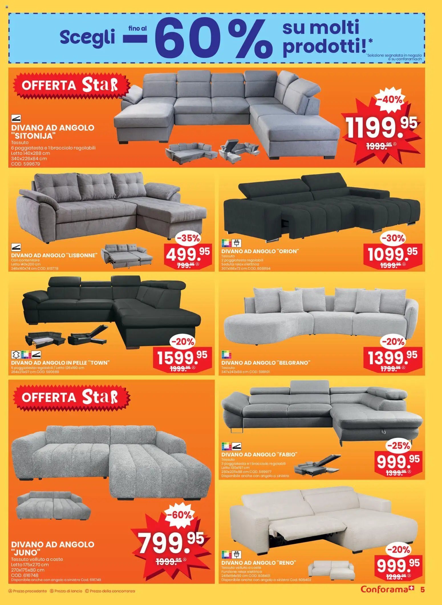 Conforama Aktionen Super Saldi (2025-12-17 - 2025-12-30) | 5