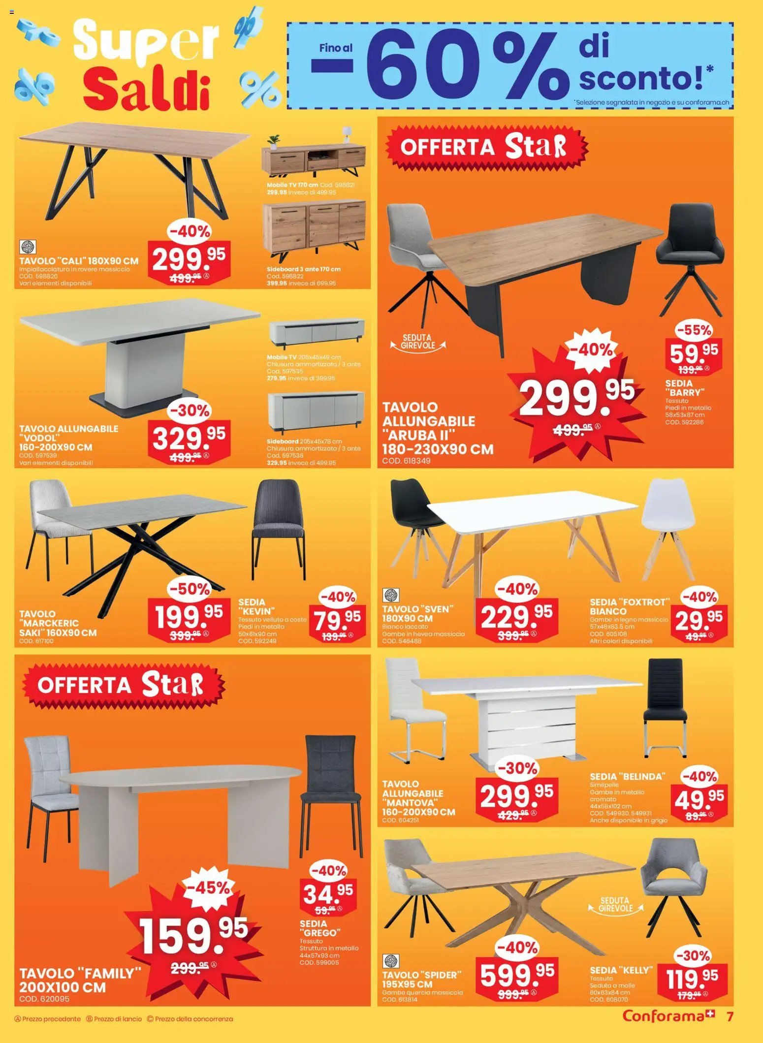 Conforama Aktionen Super Saldi (2025-12-17 - 2025-12-30) | 7