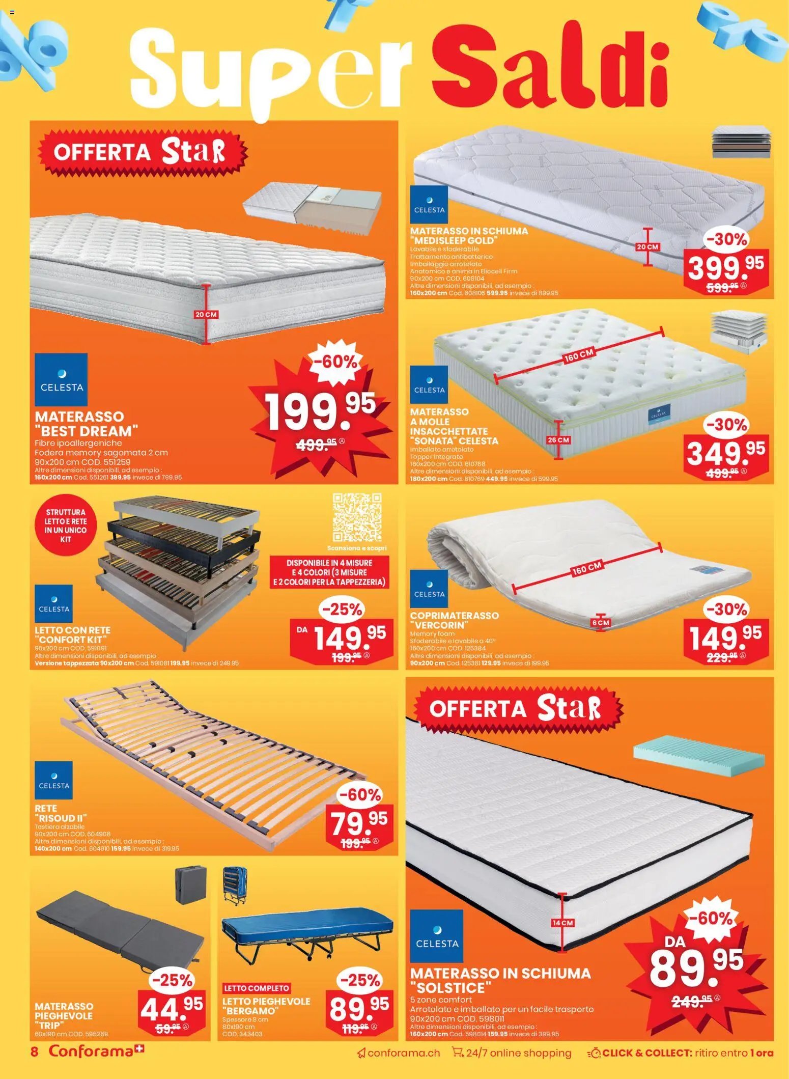 Conforama Aktionen Super Saldi (2025-12-17 - 2025-12-30) | 8