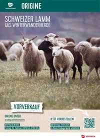 Prodega Aktionen Schweizer Lamm (2026-01-26 - 2026-02-27)