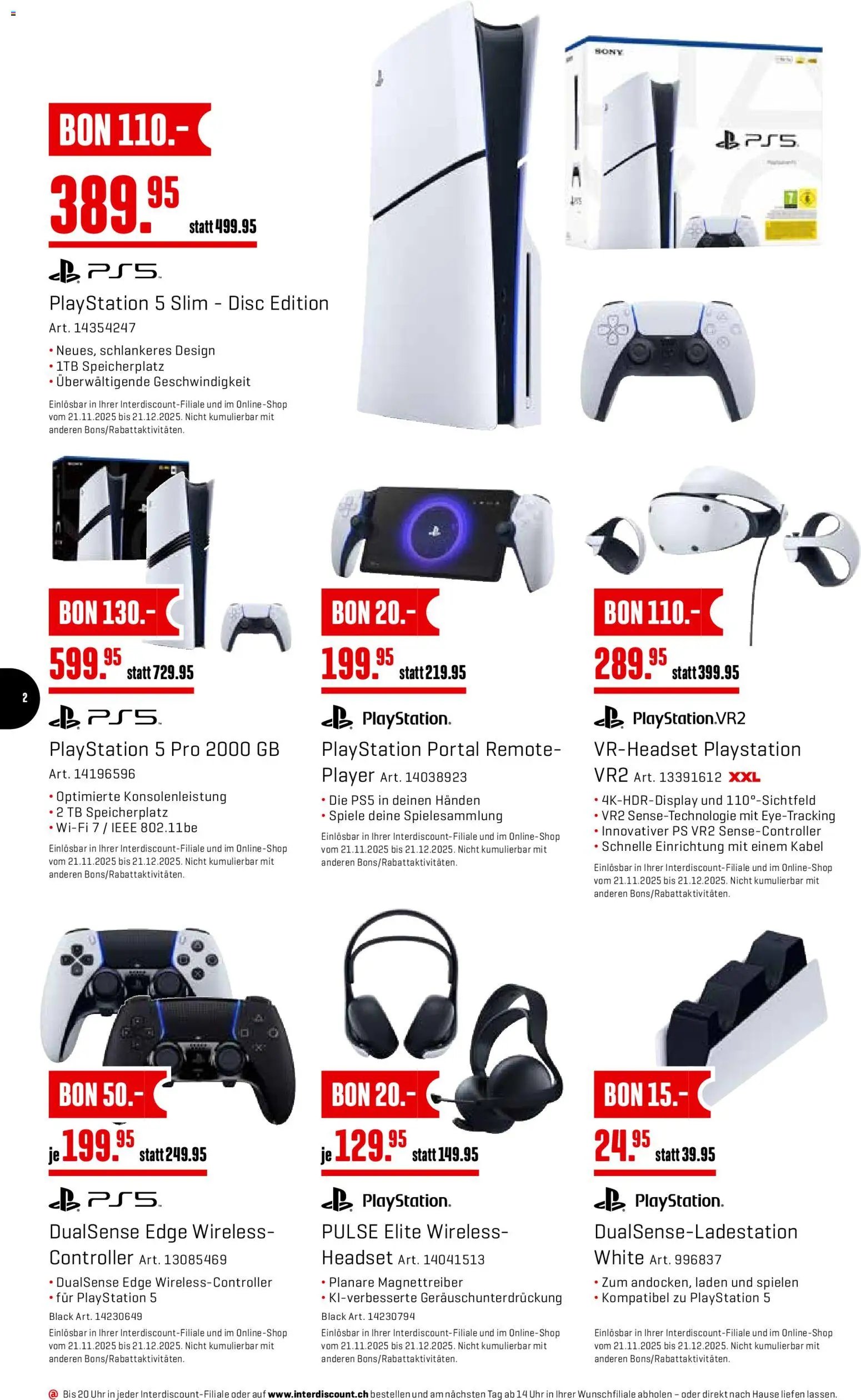 Interdiscount Aktionen Christmas (2025-12-15 - 2025-12-21)