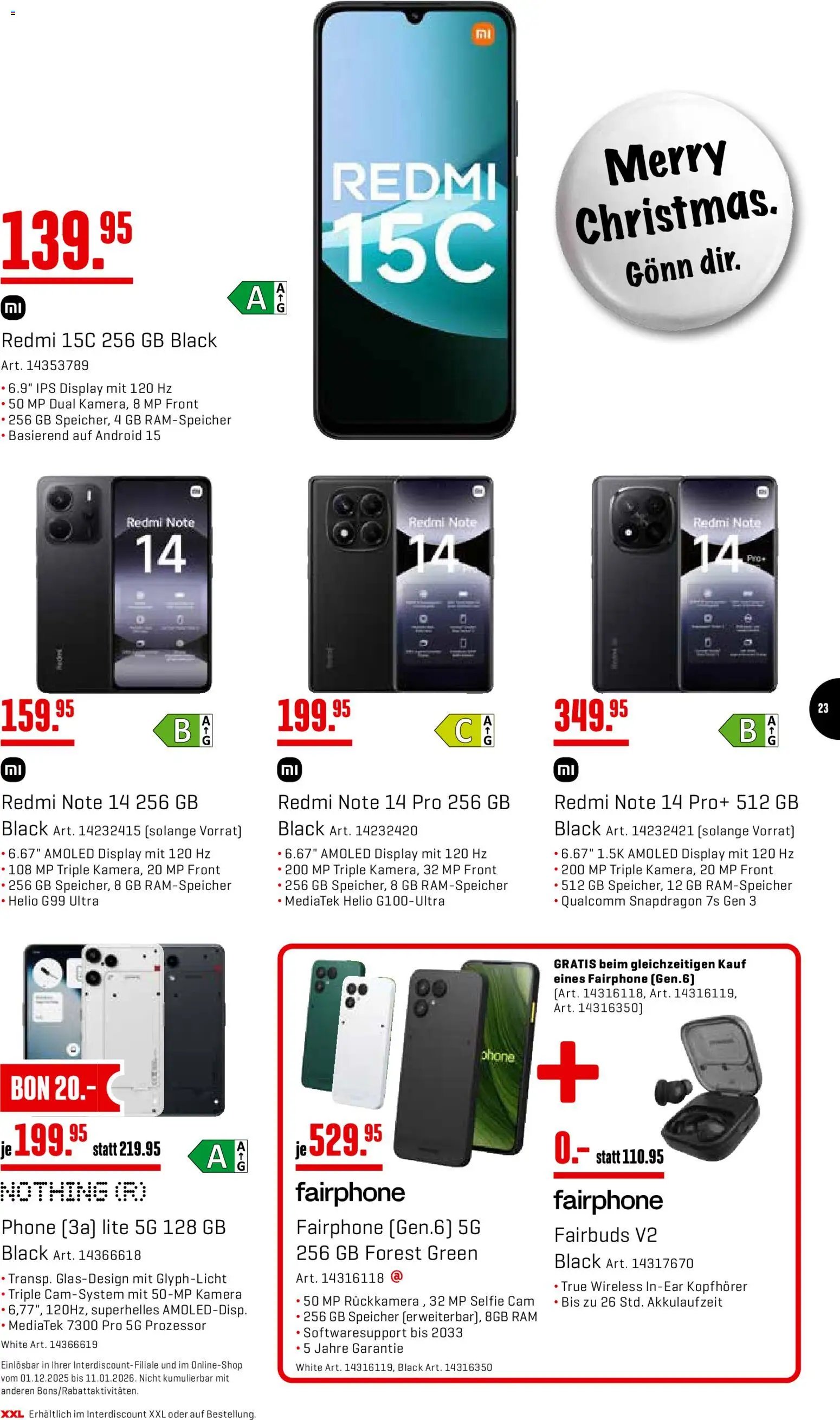 Interdiscount Aktionen Christmas (2025-12-15 - 2025-12-21)