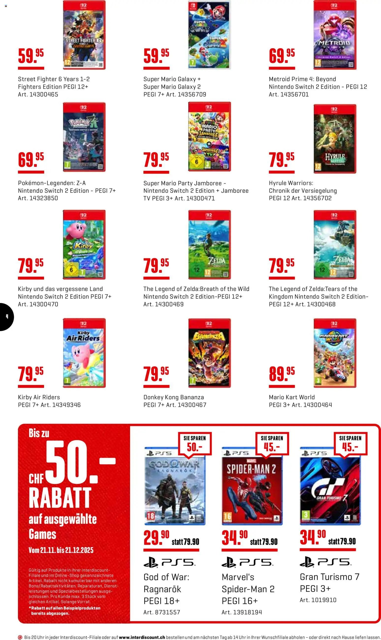 Interdiscount Aktionen Christmas (2025-12-15 - 2025-12-21)