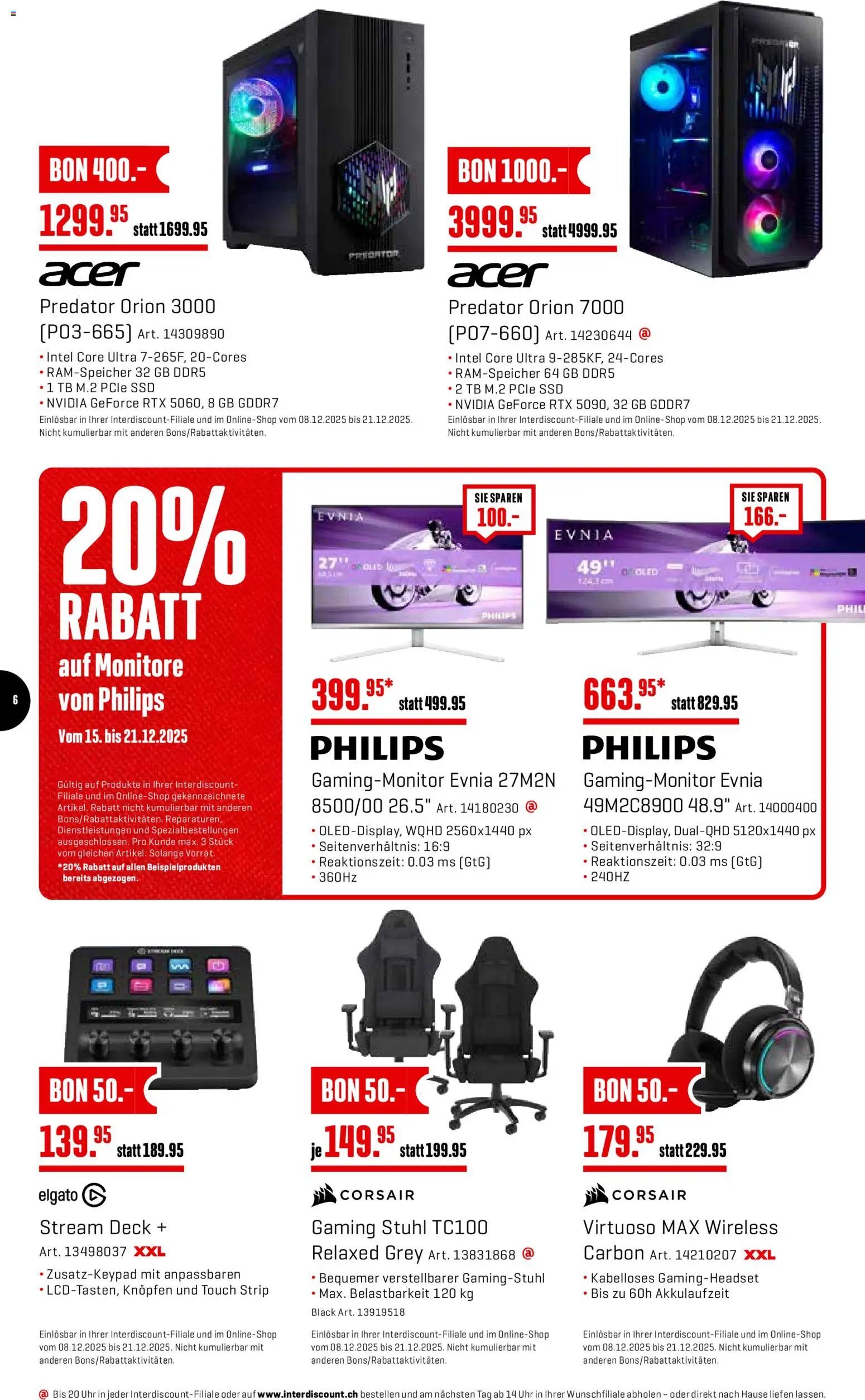 Interdiscount Aktionen Christmas (2025-12-15 - 2025-12-21)