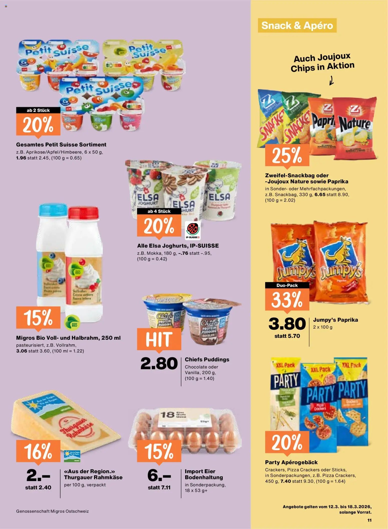 Migros aktionen (2026-03-12 - 2026-03-18)