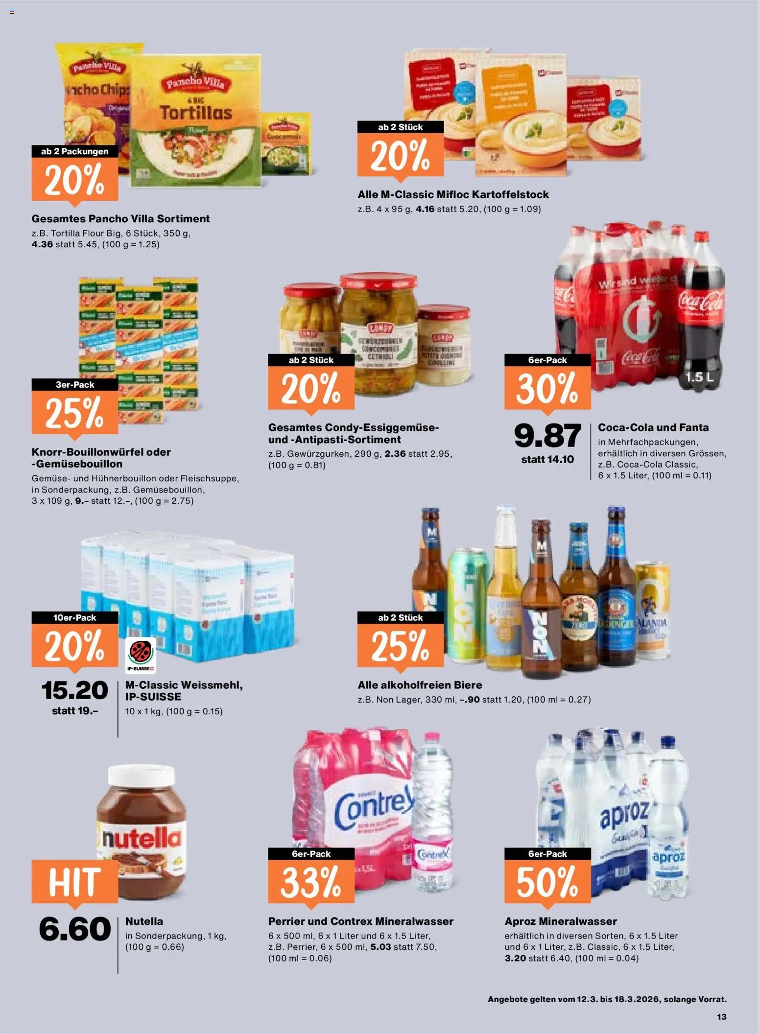 Migros aktionen (2026-03-12 - 2026-03-18)