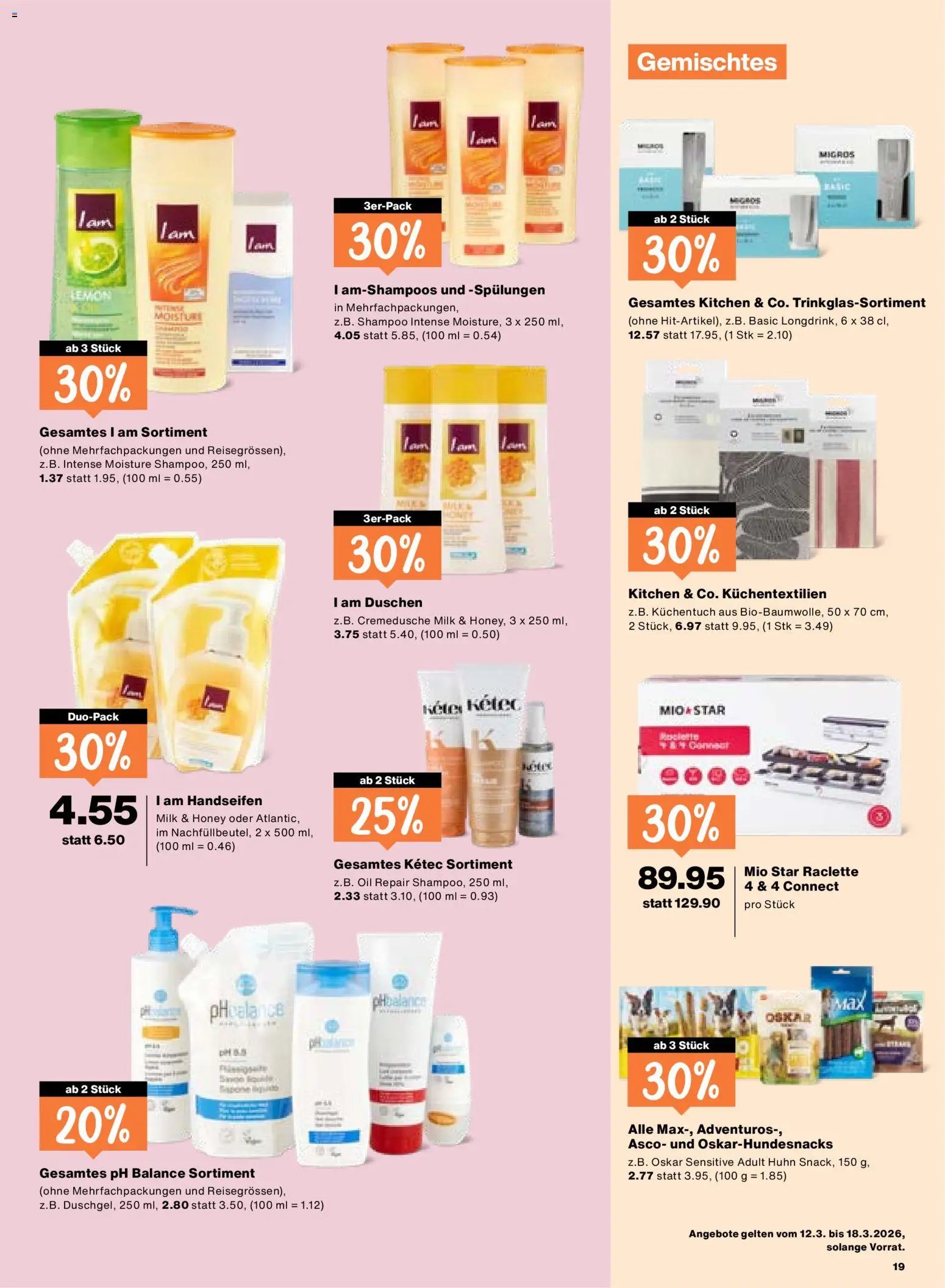 Migros aktionen (2026-03-12 - 2026-03-18)