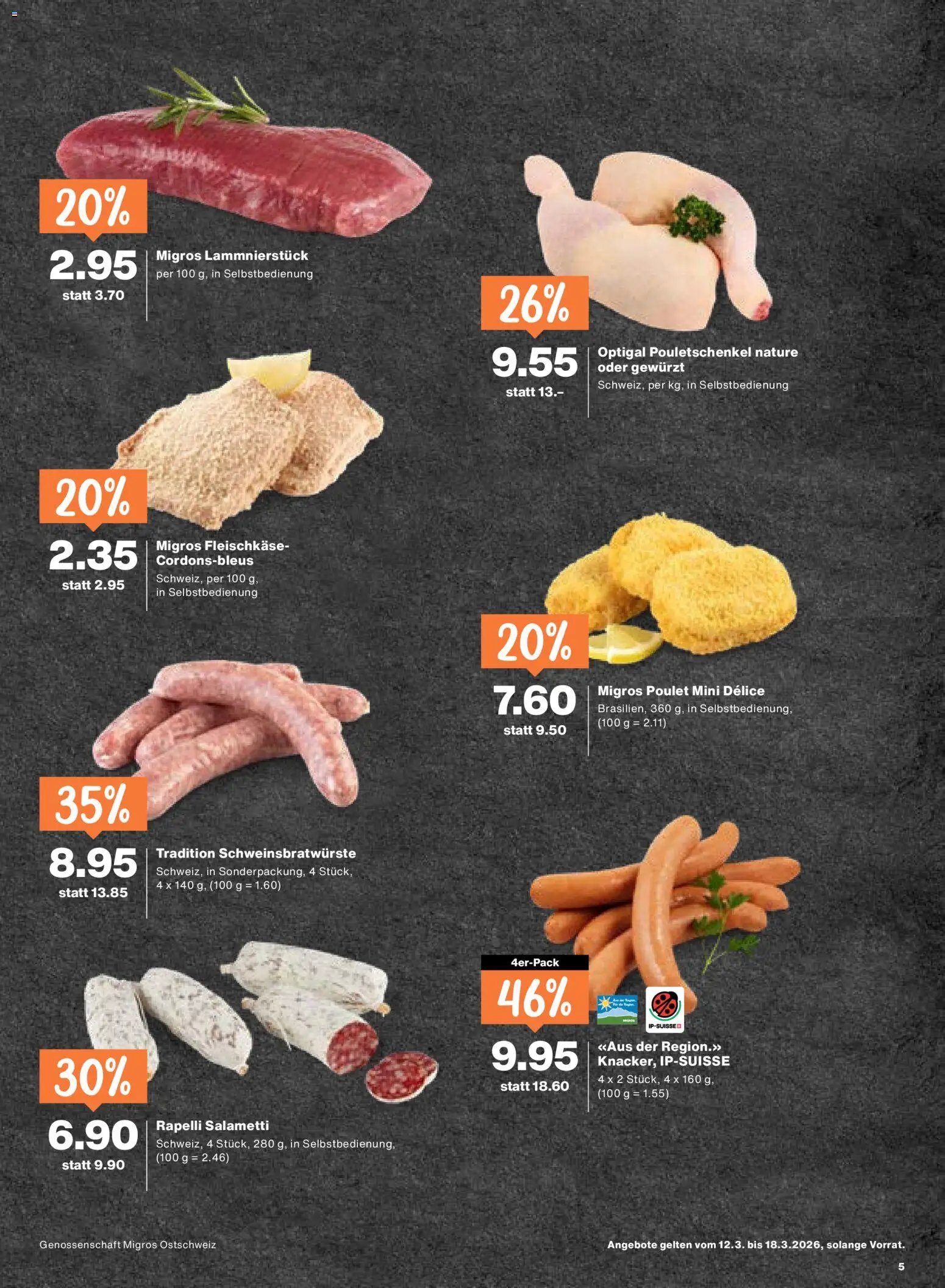 Migros aktionen (2026-03-12 - 2026-03-18)