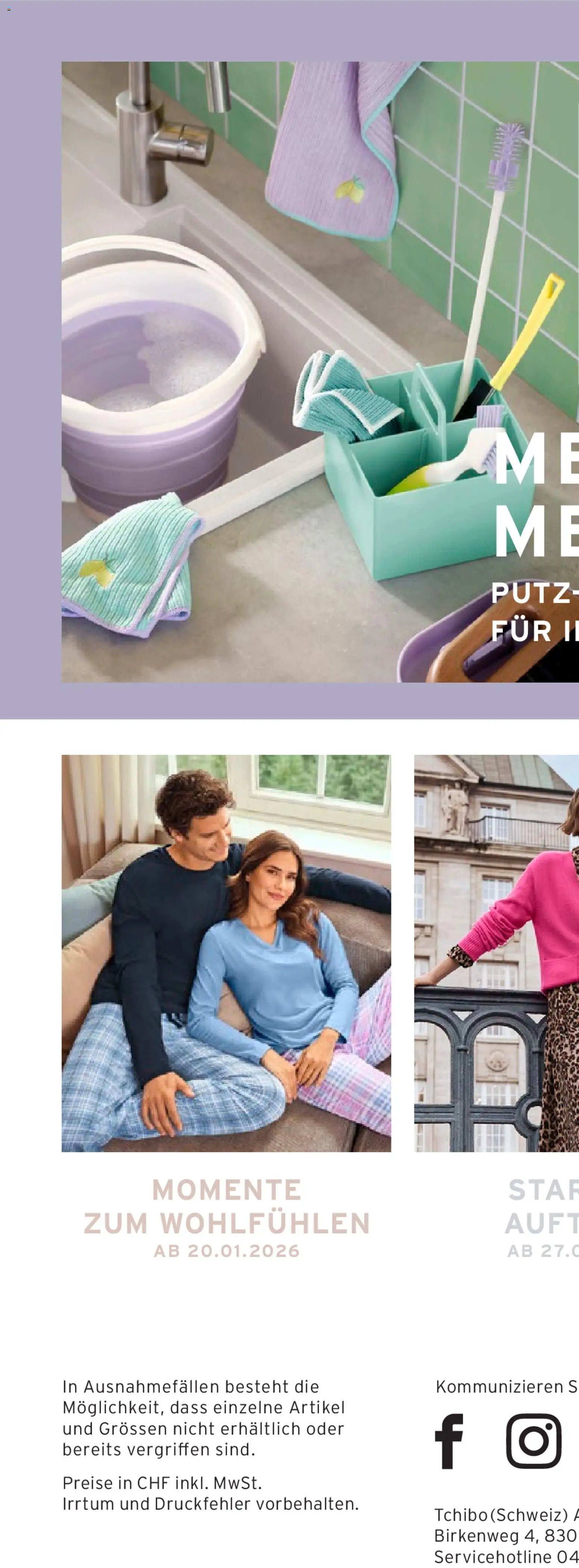 Tchibo Aktionen (2026-01-05 - 2026-01-31)