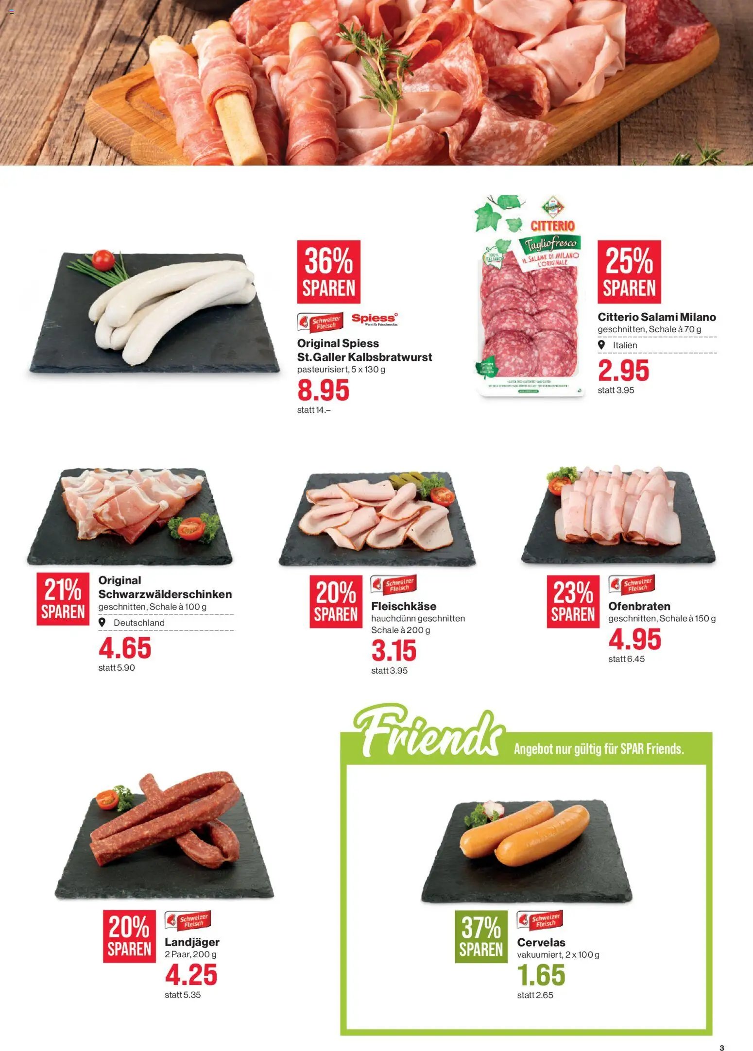 SPAR aktionen