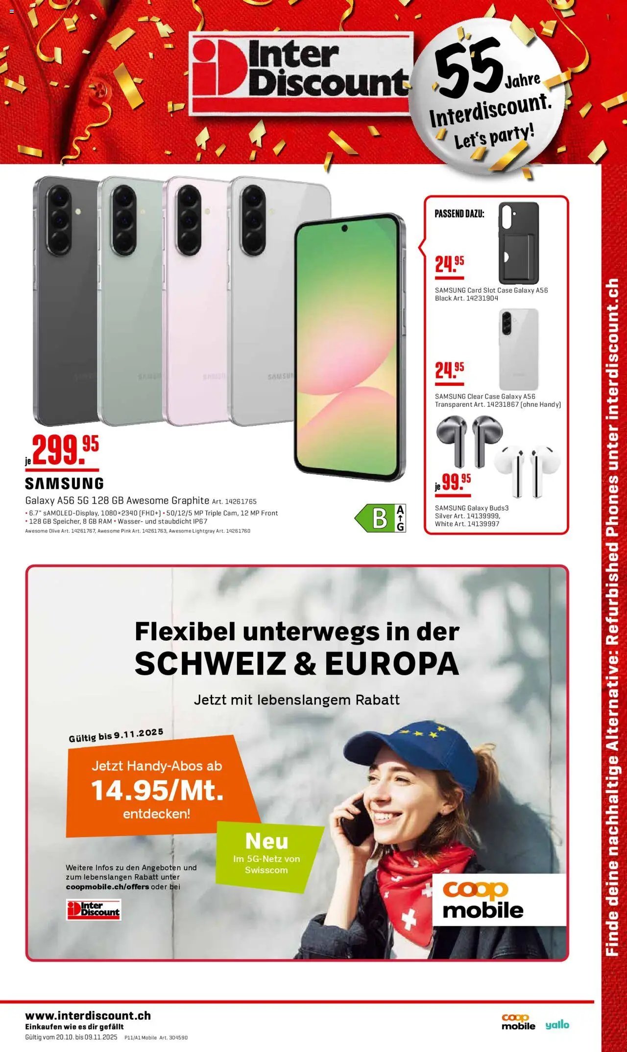 Interdiscount Aktionen Mobile (2025-10-20 - 2025-11-09) | 1