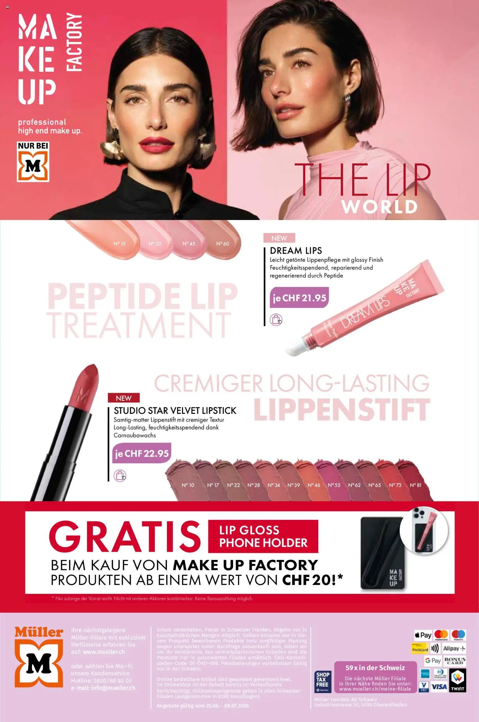 Müller aktionen Beauty-Highlights