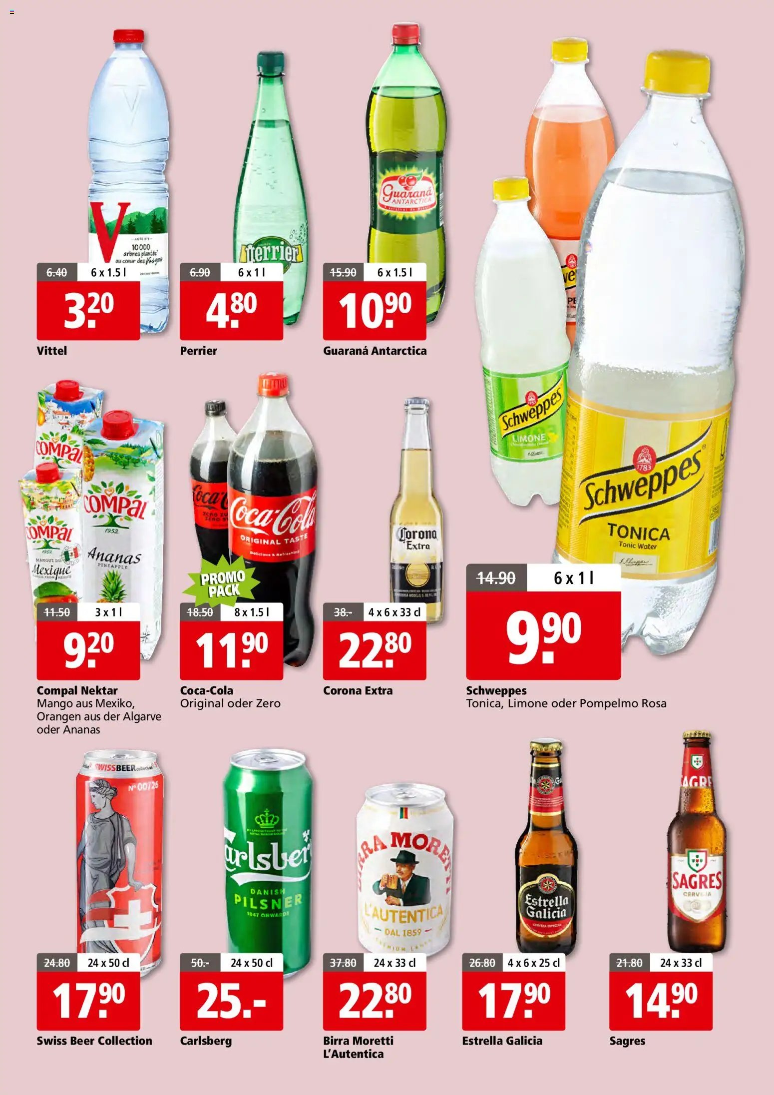 Aligro - Schlieren, Gossau SG, Frauenfeld, Rapperswil-Jona, Sargans, Bern, Brüttisellen, Pratteln, Emmen, Spreitenbach (2026-11-26 - 2027-01-26)