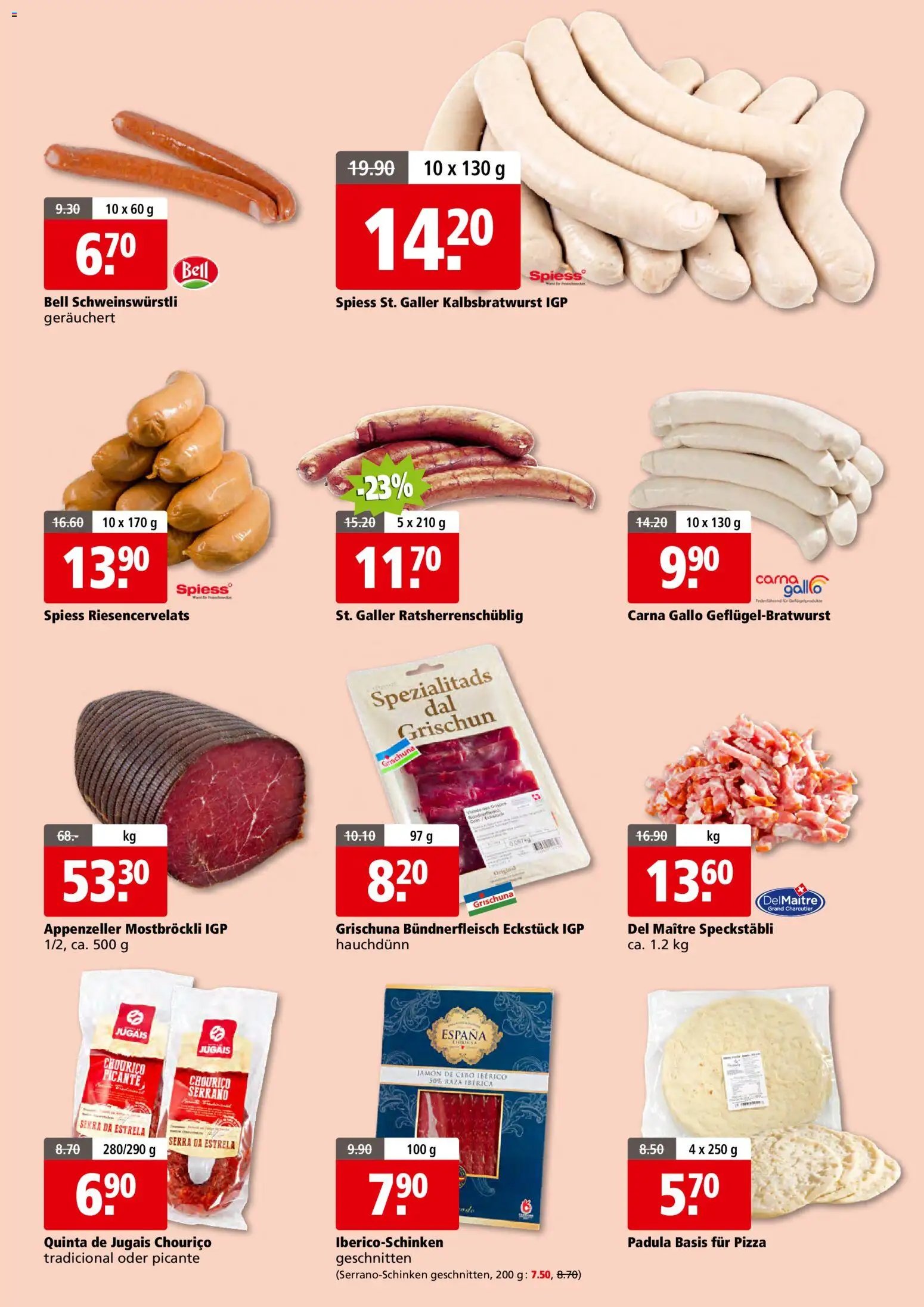 Aligro - Schlieren, Gossau SG, Frauenfeld, Rapperswil-Jona, Sargans, Bern, Brüttisellen, Pratteln, Emmen, Spreitenbach (2026-11-26 - 2027-01-26)