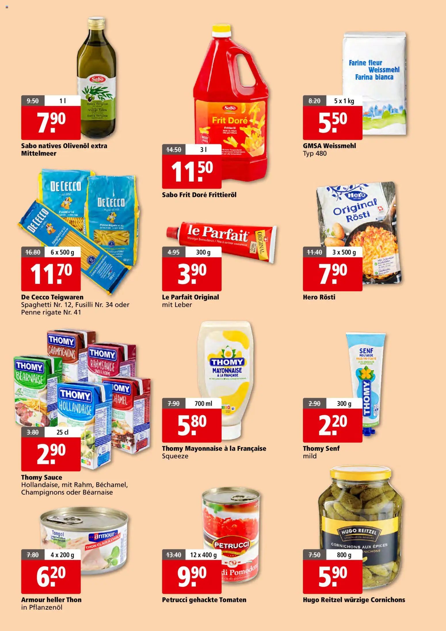 Aligro - Schlieren, Gossau SG, Frauenfeld, Rapperswil-Jona, Sargans, Bern, Brüttisellen, Pratteln, Emmen, Spreitenbach (2026-11-26 - 2027-01-26)